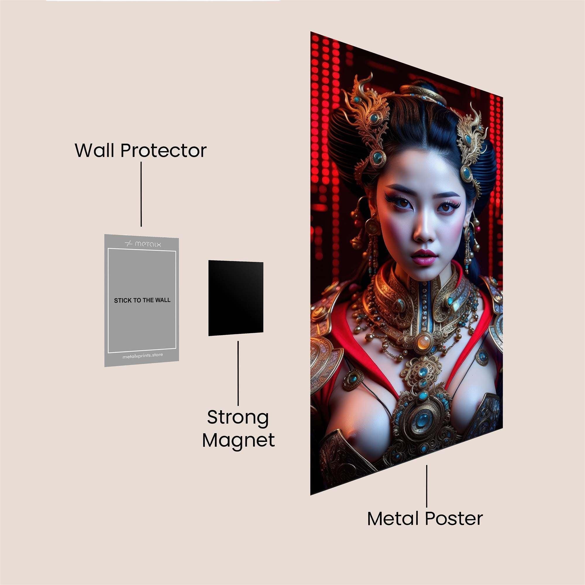 Empress Majestic Safe Wall Magnetic / M