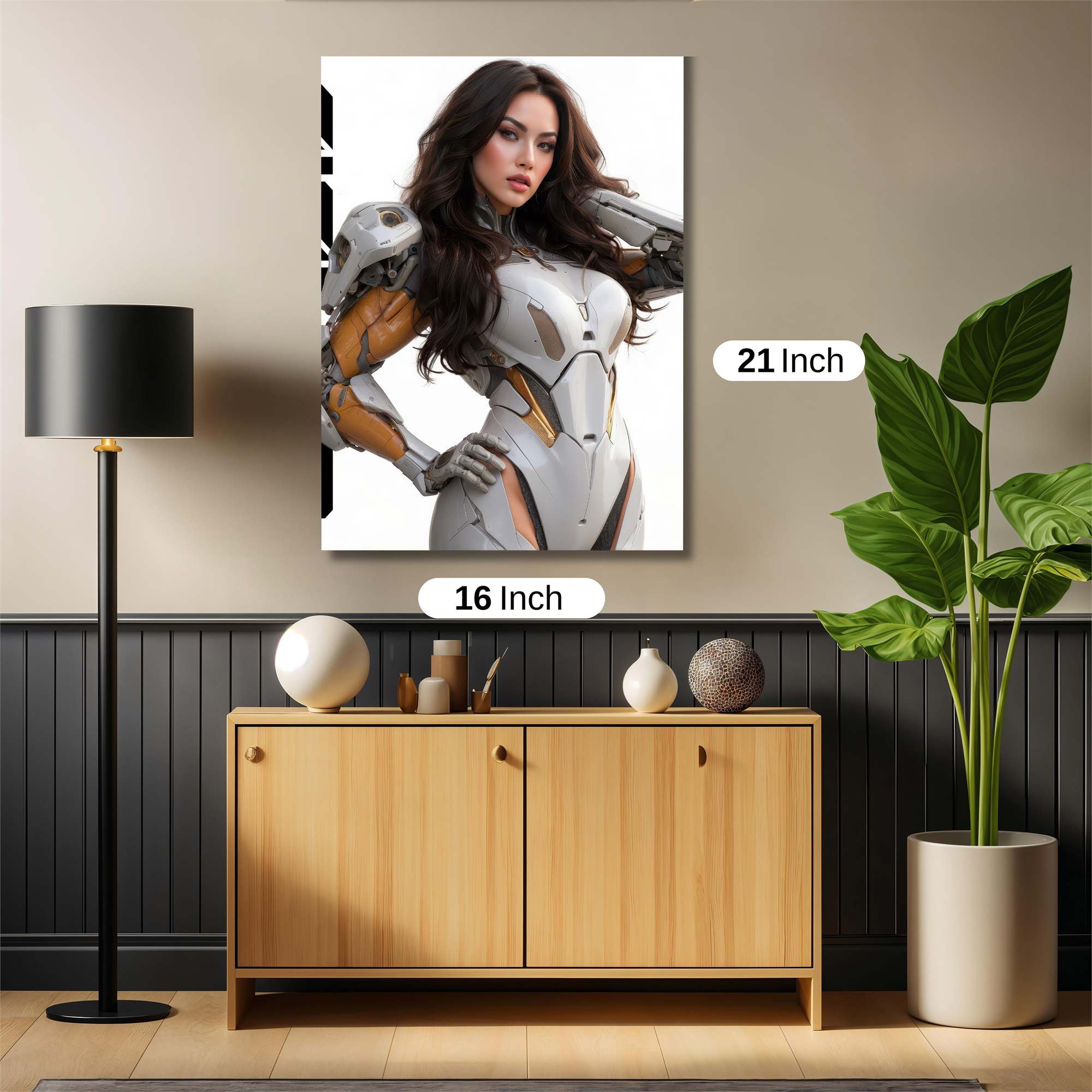 Android Allure Safe Wall Magnetic / M