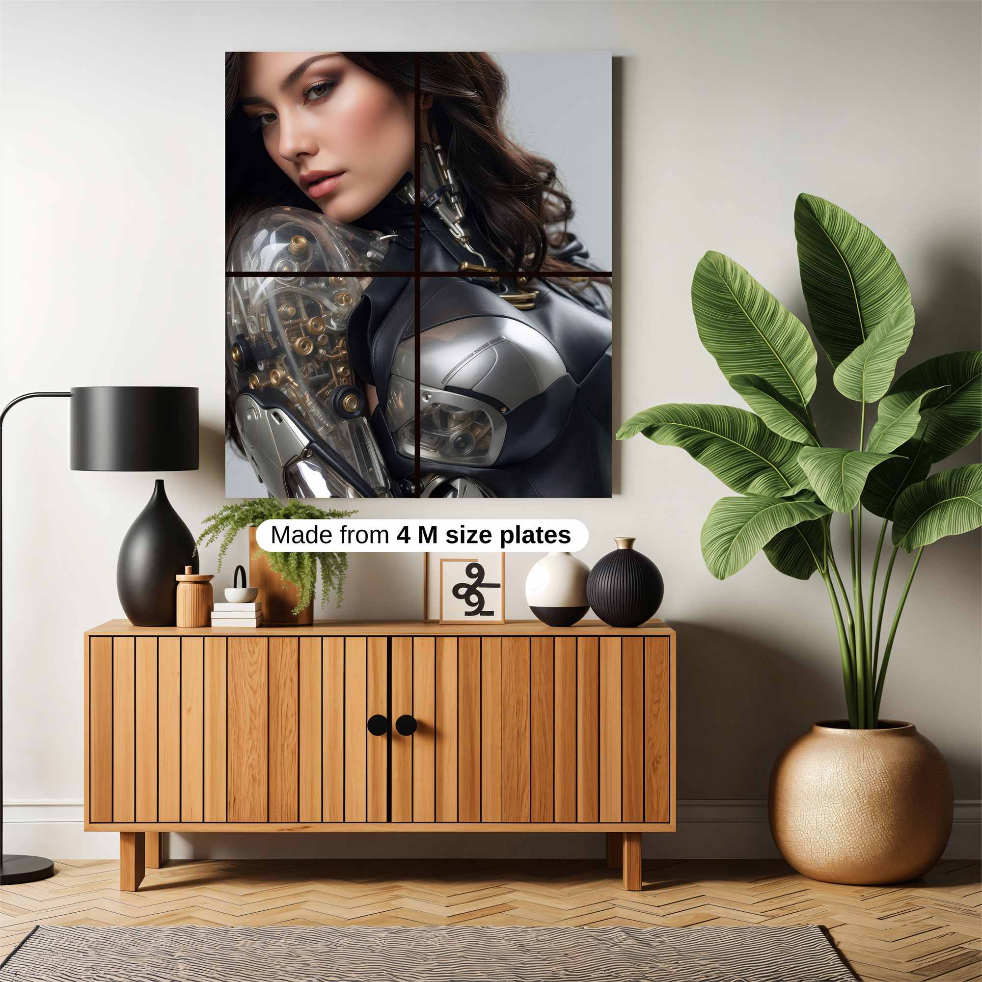 Nefertiti Enigmatic Safe Wall Magnetic / M