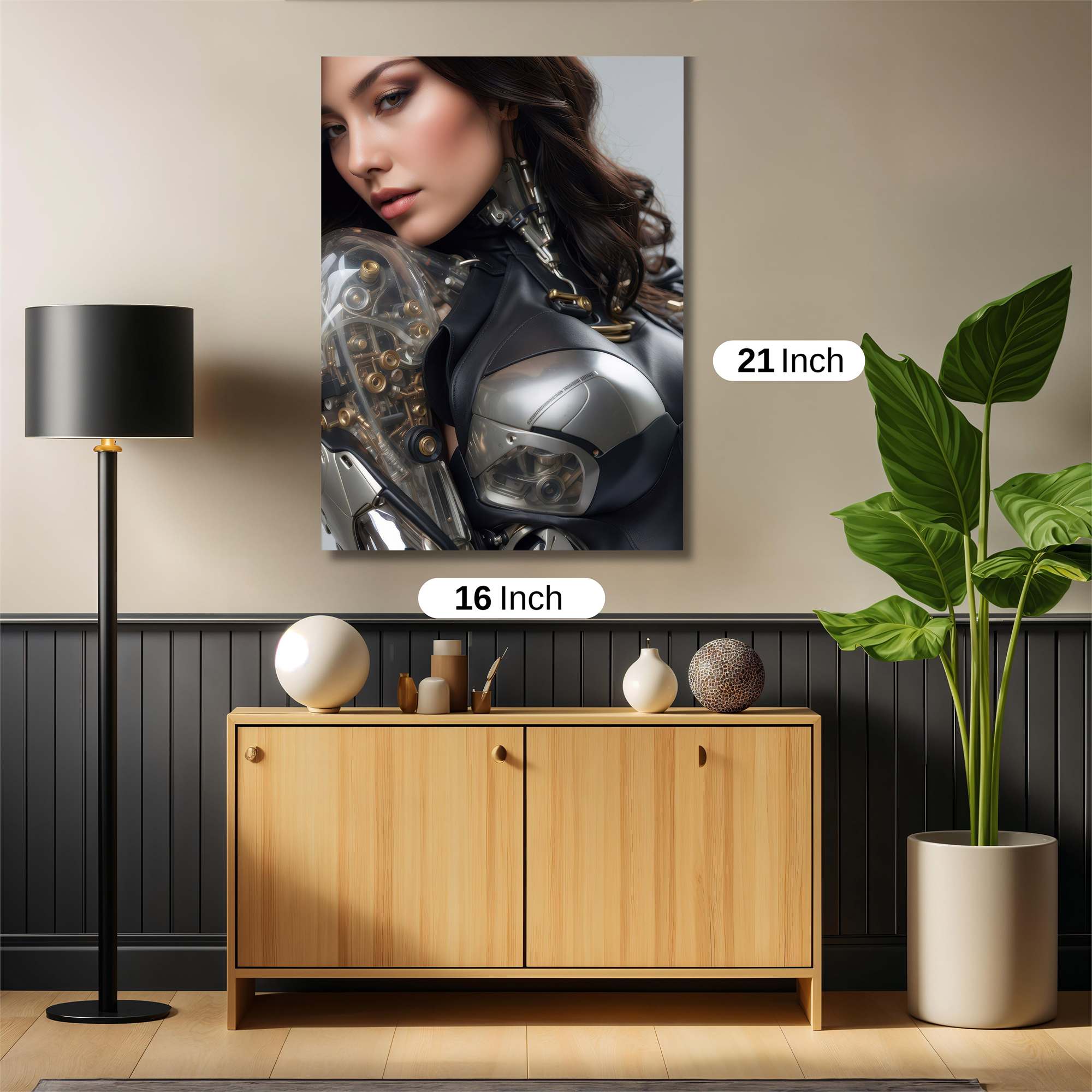 Nefertiti Enigmatic Safe Wall Magnetic / M
