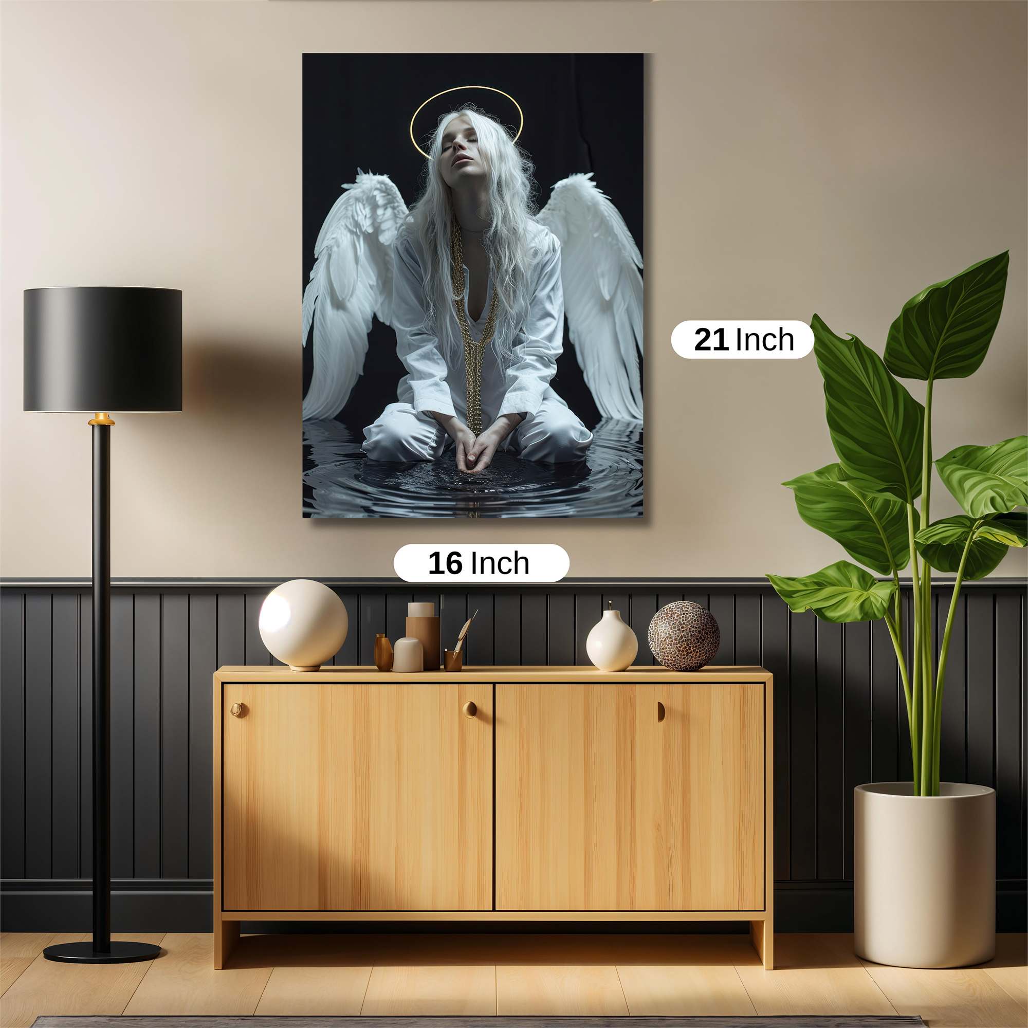 Angel Sorrow Safe Wall Magnetic / M