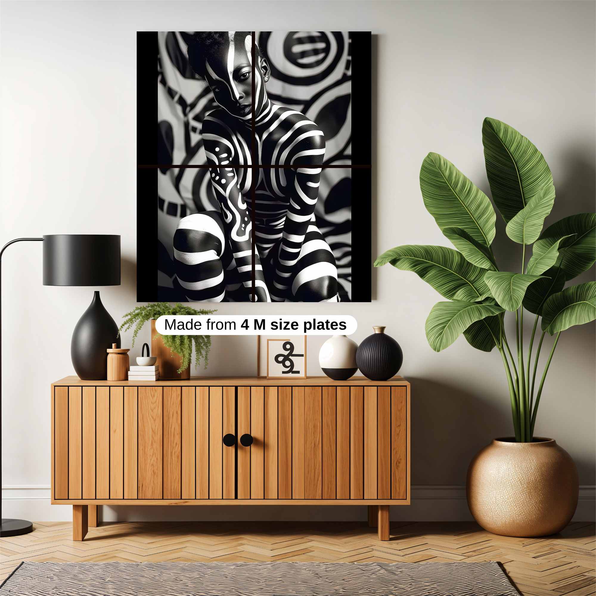Zebra Dream Safe Wall Magnetic / M