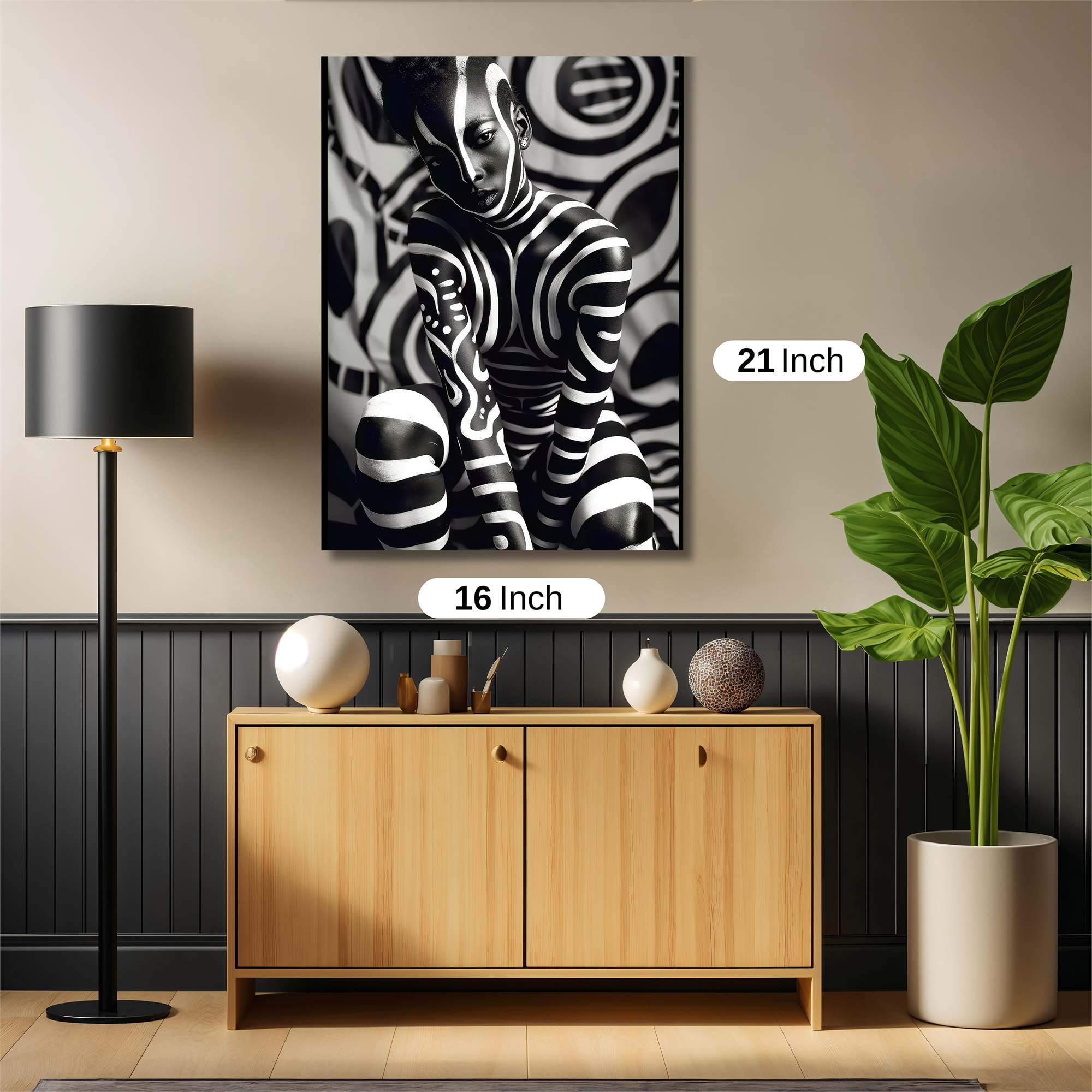 Zebra Dream Safe Wall Magnetic / M