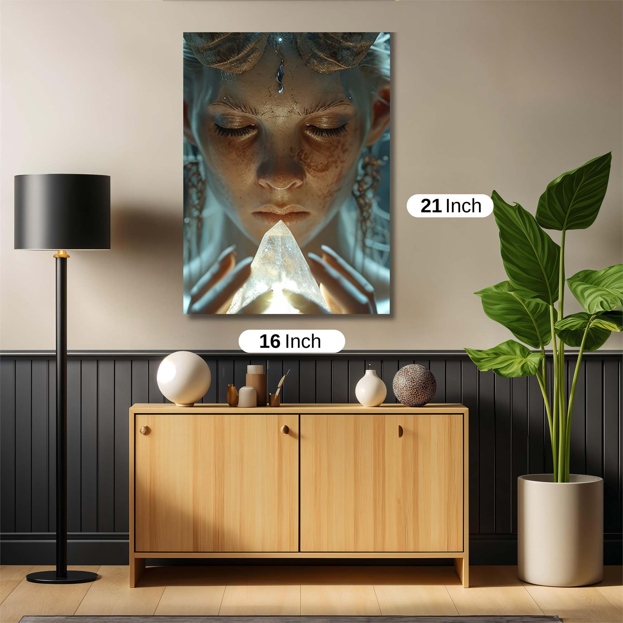 Elf Enchantress Safe Wall Magnetic / M