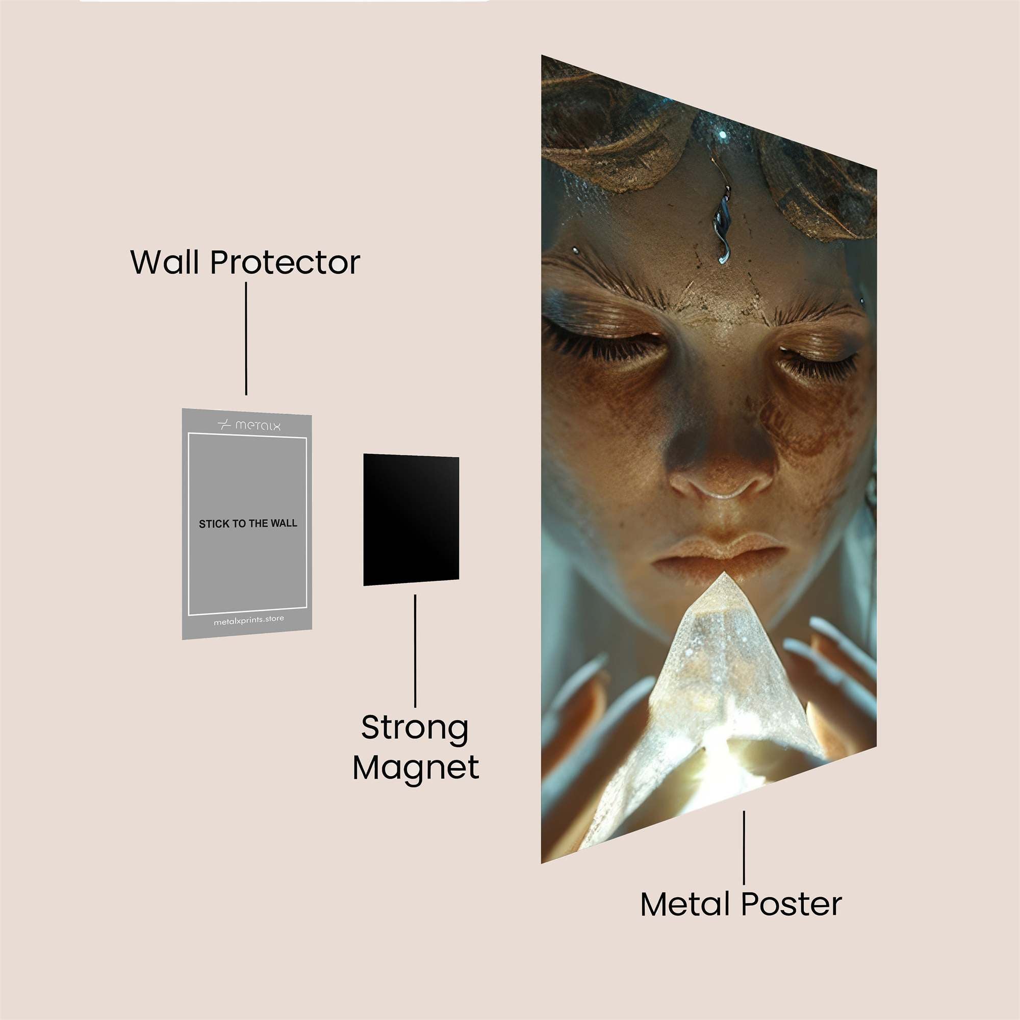 Elf Enchantress Safe Wall Magnetic / M