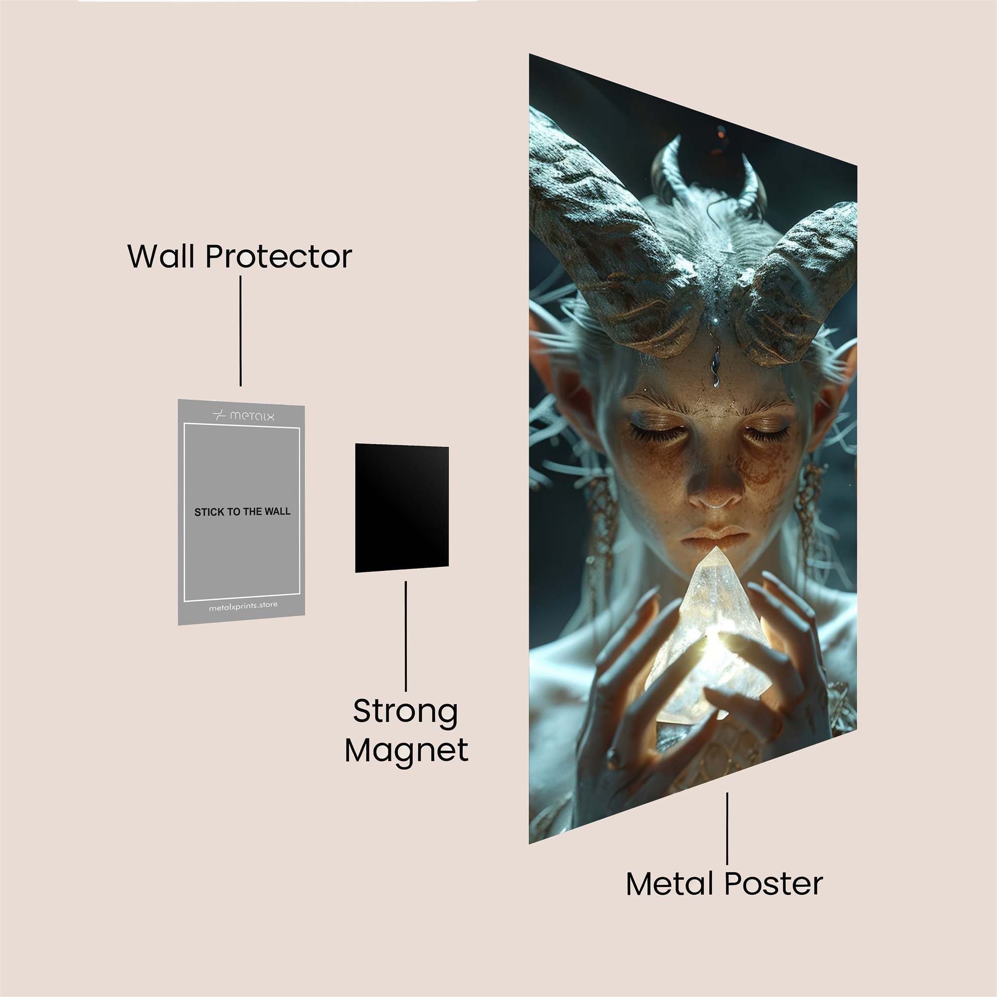 Faerie Enchanting Safe Wall Magnetic / M