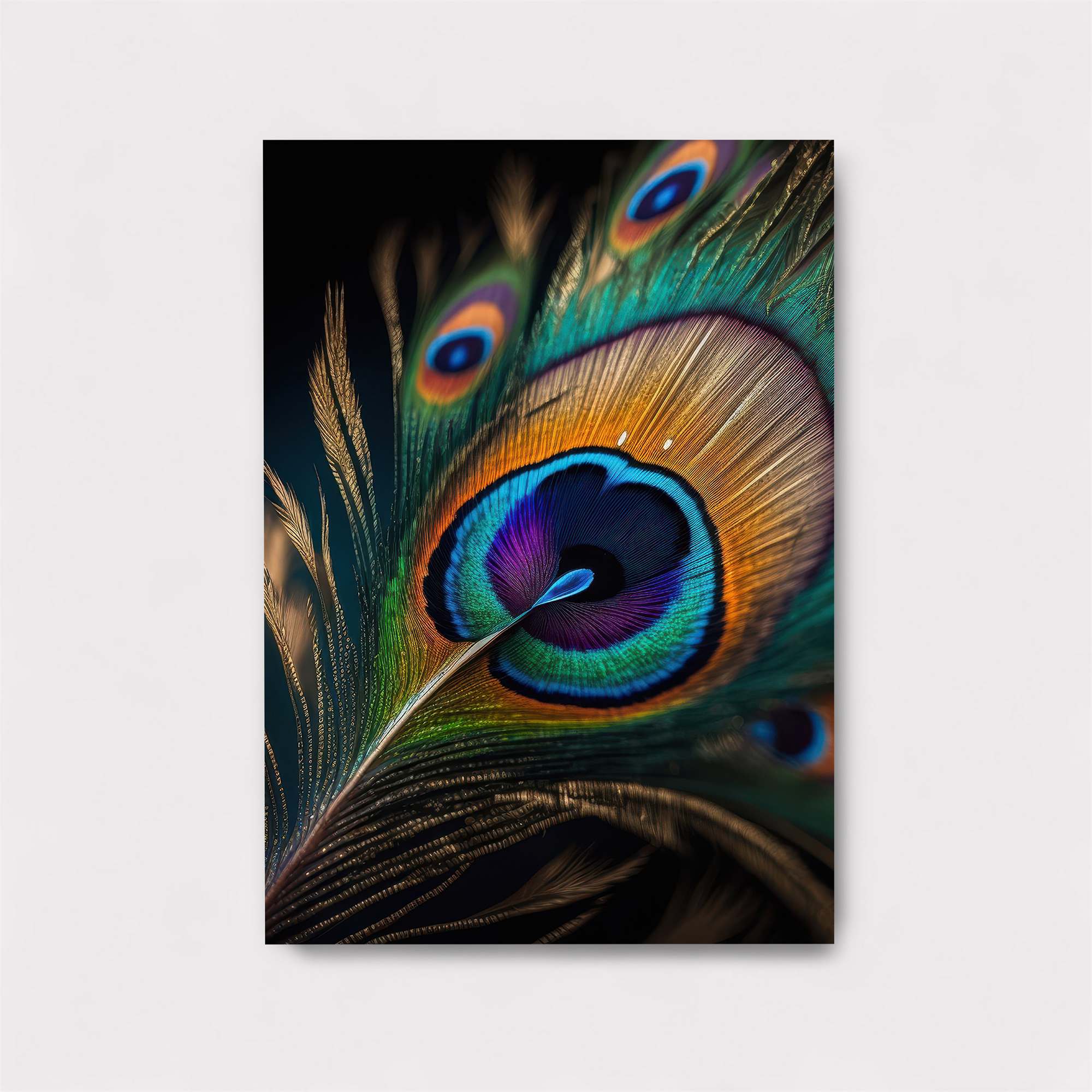 Peacock Radiance Safe Wall Magnetic / M