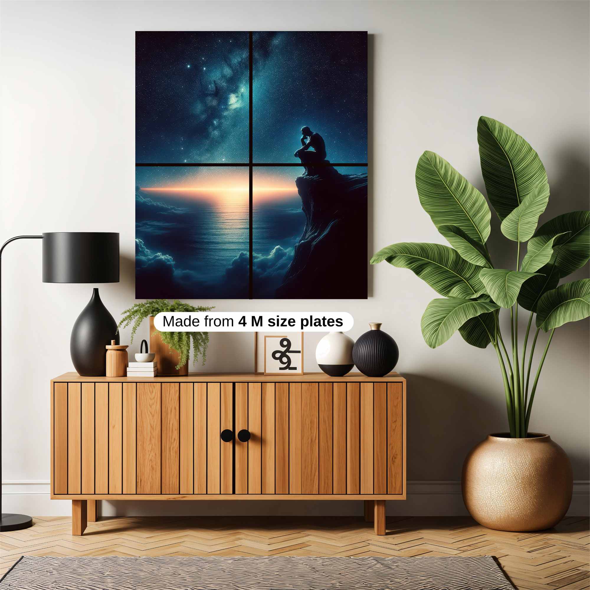 Thinker's Twilight Safe Wall Magnetic / M