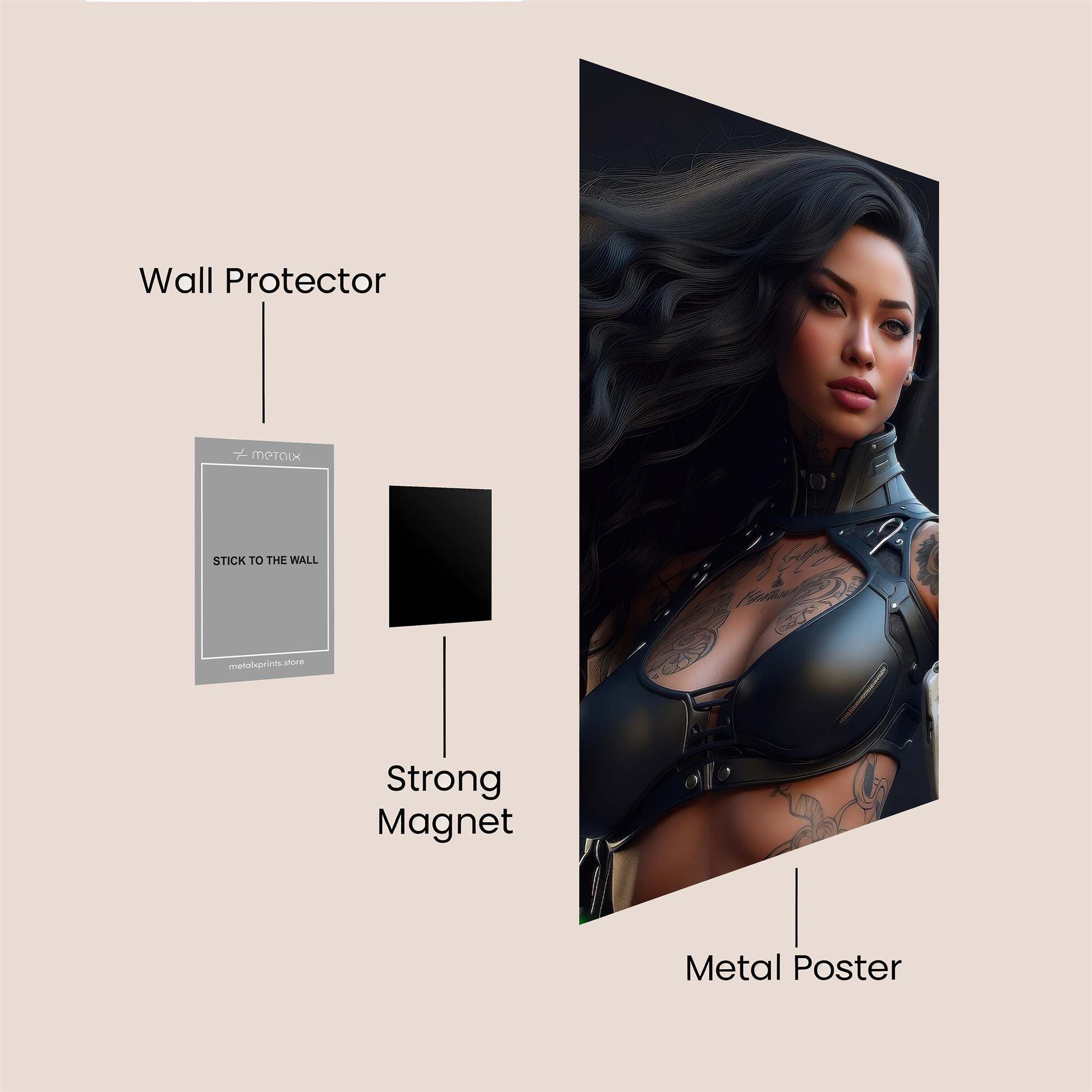 Venom Tender Safe Wall Magnetic / M