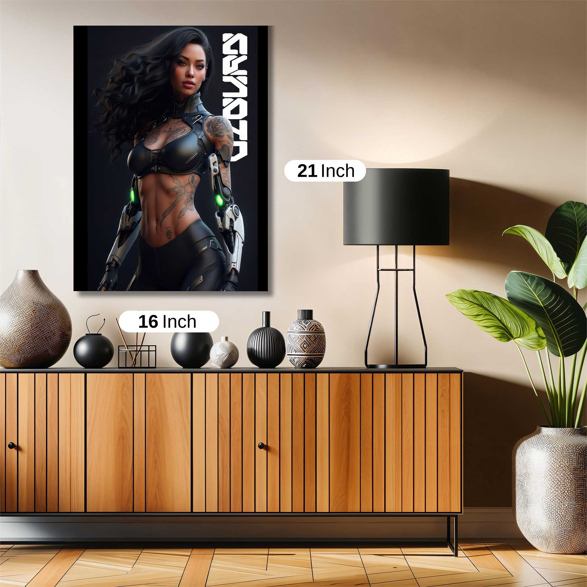 Cyber Enigma Safe Wall Magnetic / M