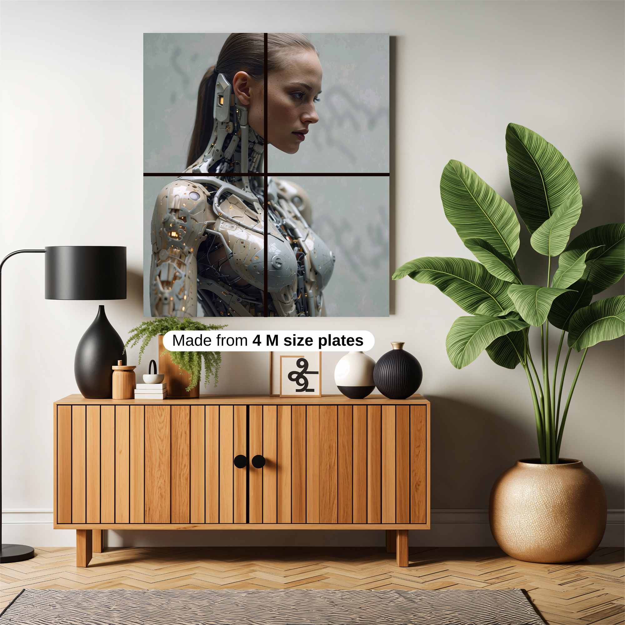 Cyber Enigma Safe Wall Magnetic / M