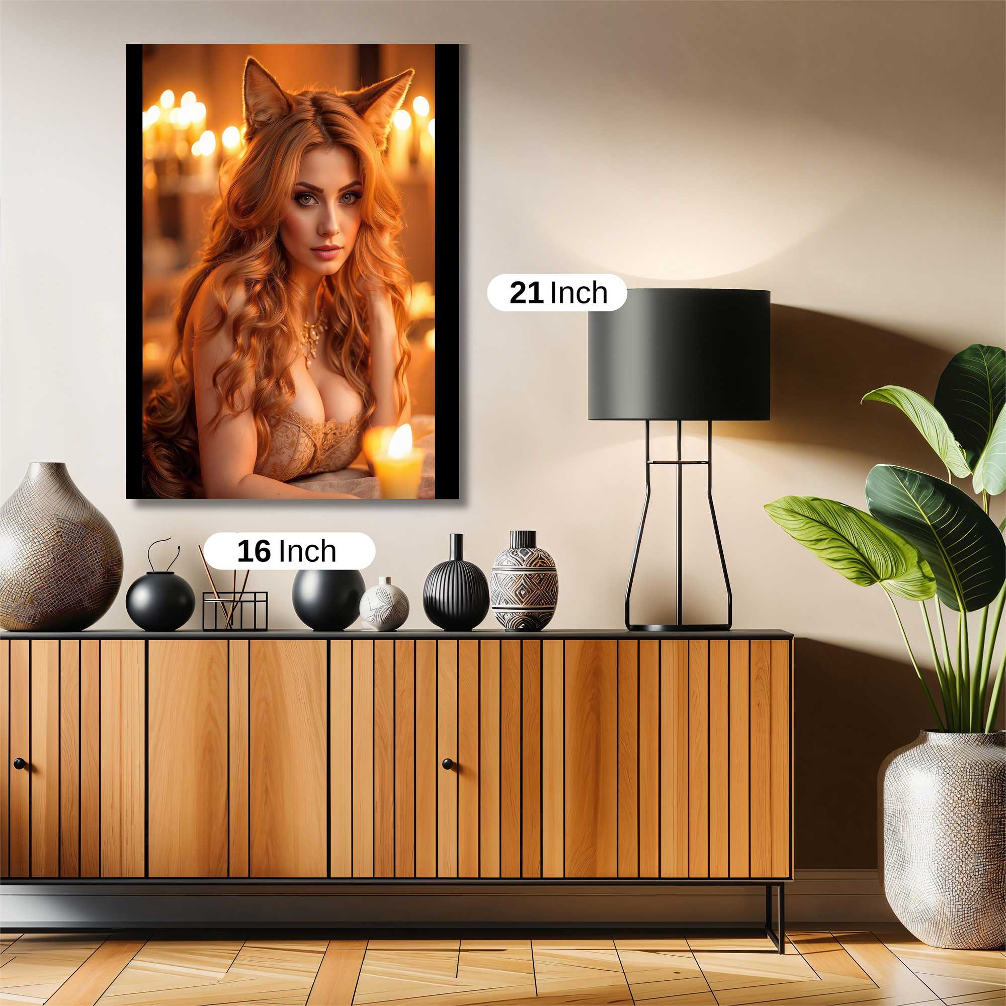 Feline Enchantment Safe Wall Magnetic / M