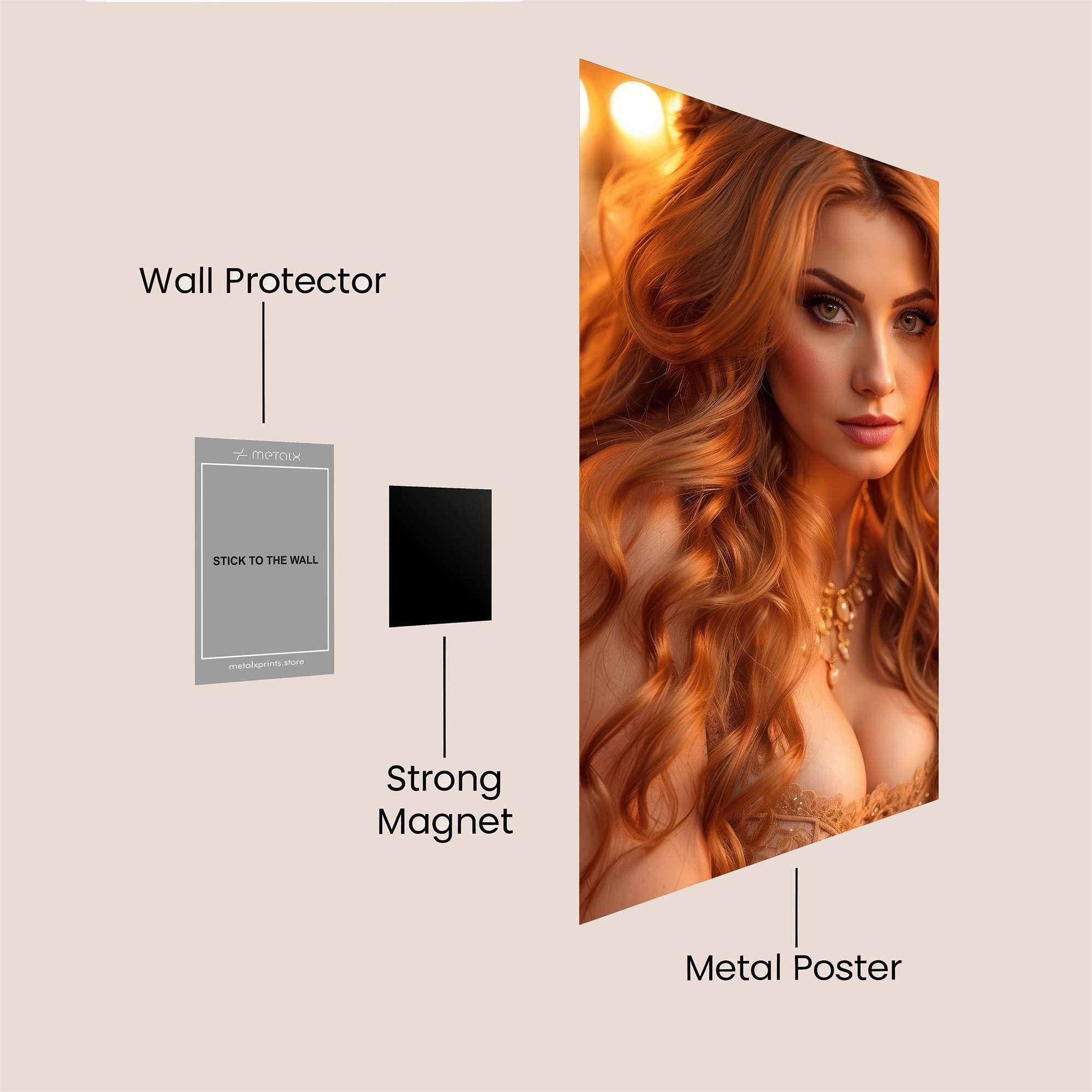 Autumn Enchantress Safe Wall Magnetic / M