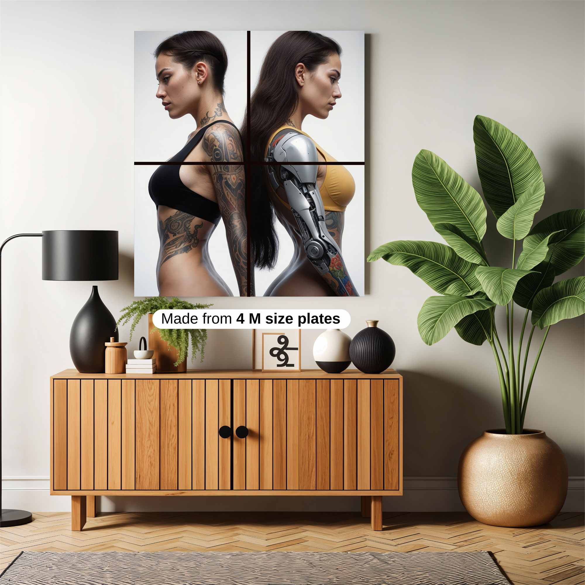 Cyber Elegance Safe Wall Magnetic / M