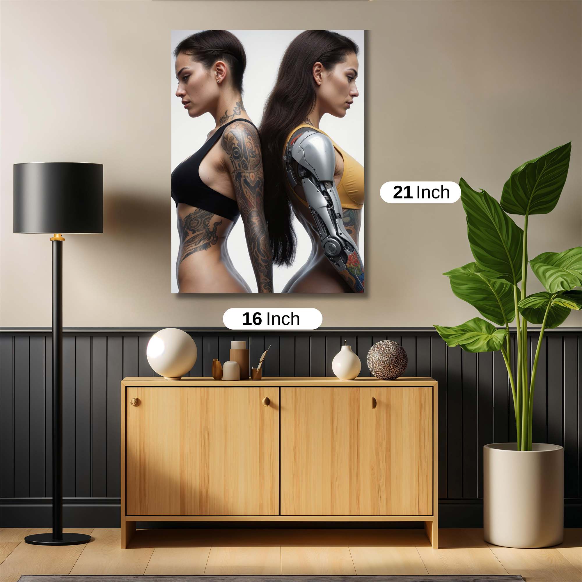 Cyber Elegance Safe Wall Magnetic / M