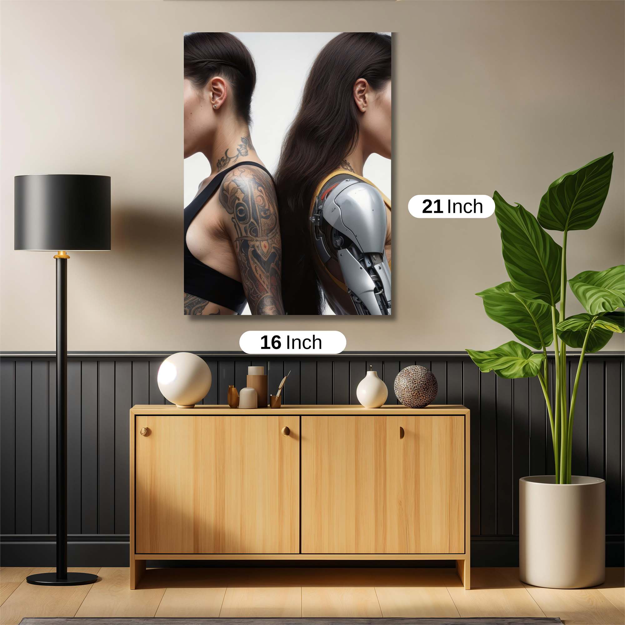 Tattoo vs. Tech Safe Wall Magnetic / M