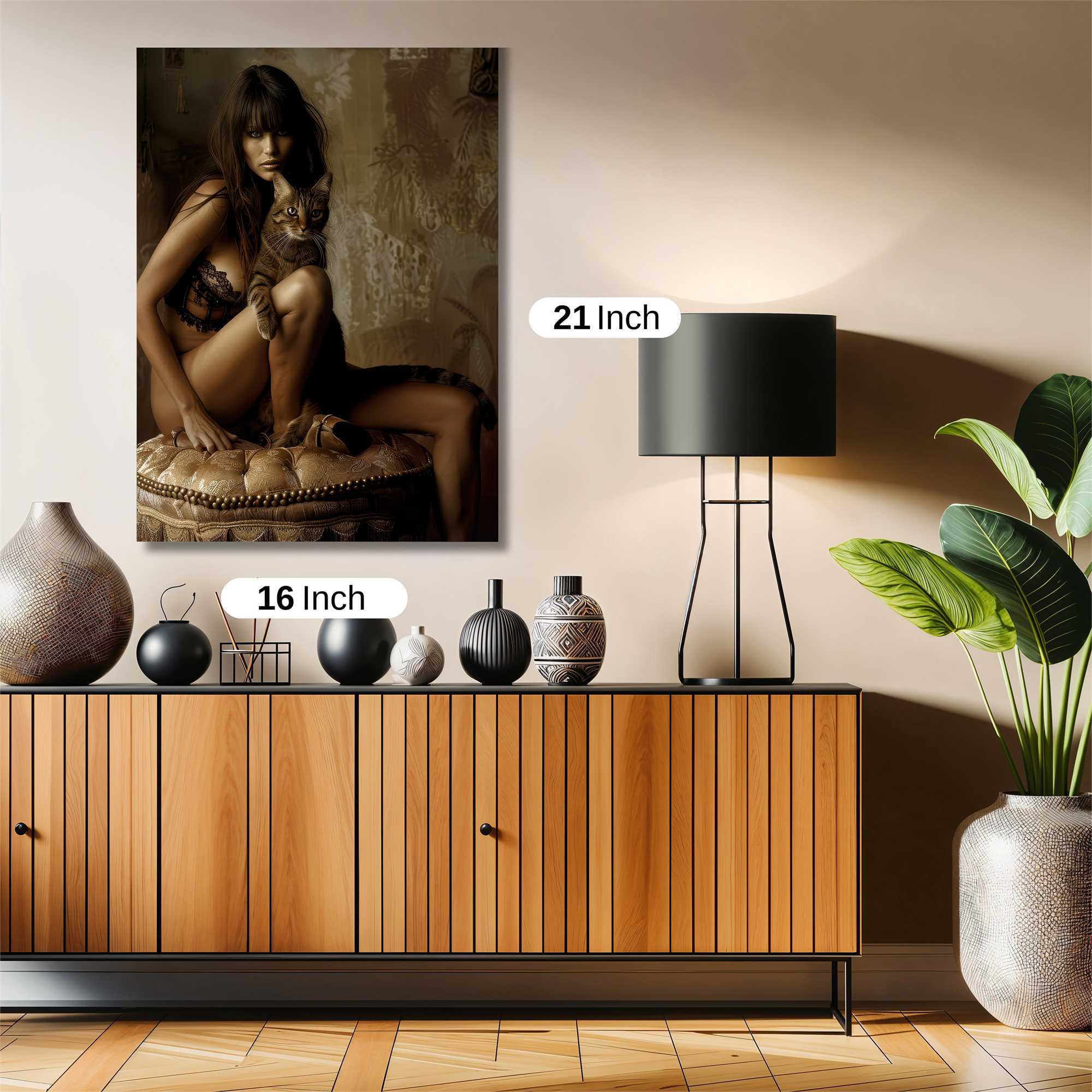 Feline Enigma Safe Wall Magnetic / M