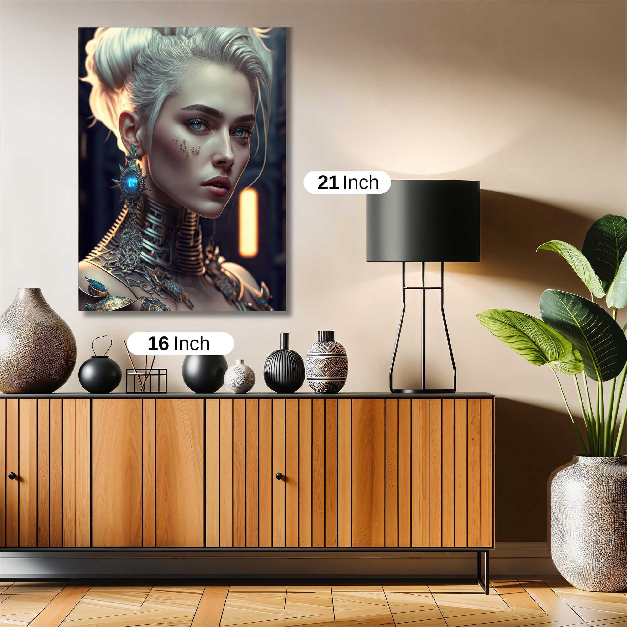 Cyber Enchantress Safe Wall Magnetic / M