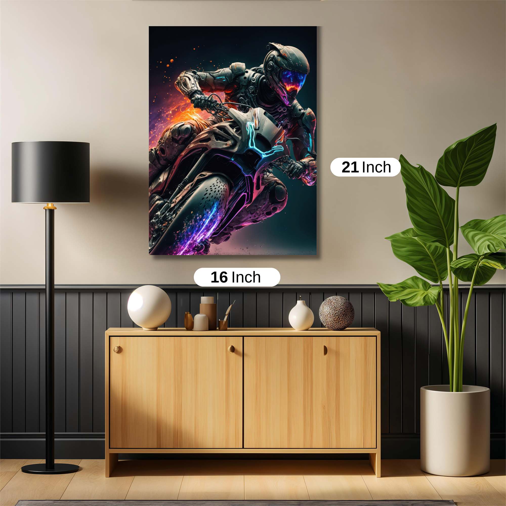 Cyber Riot Safe Wall Magnetic / M