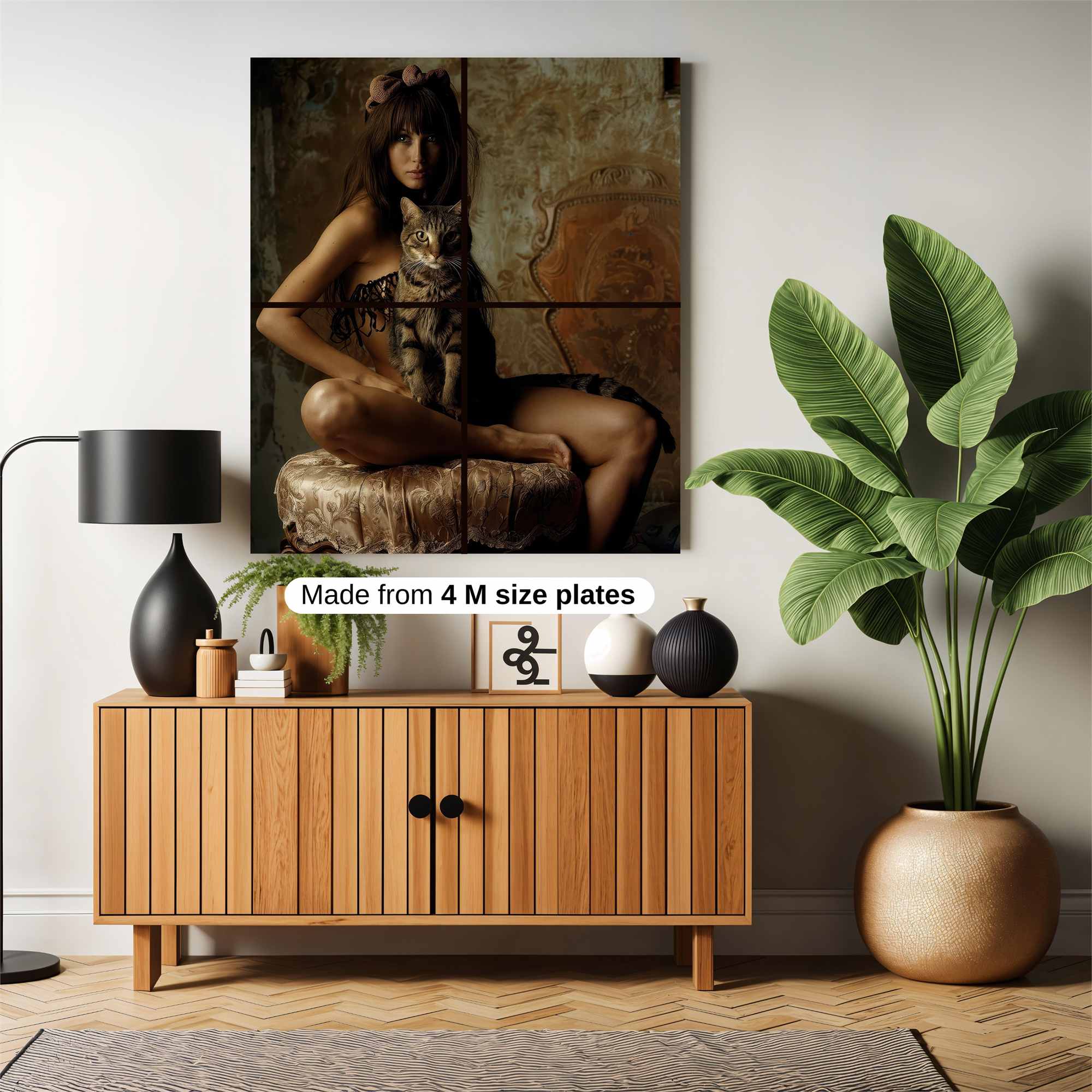 Cat Enigma Safe Wall Magnetic / M