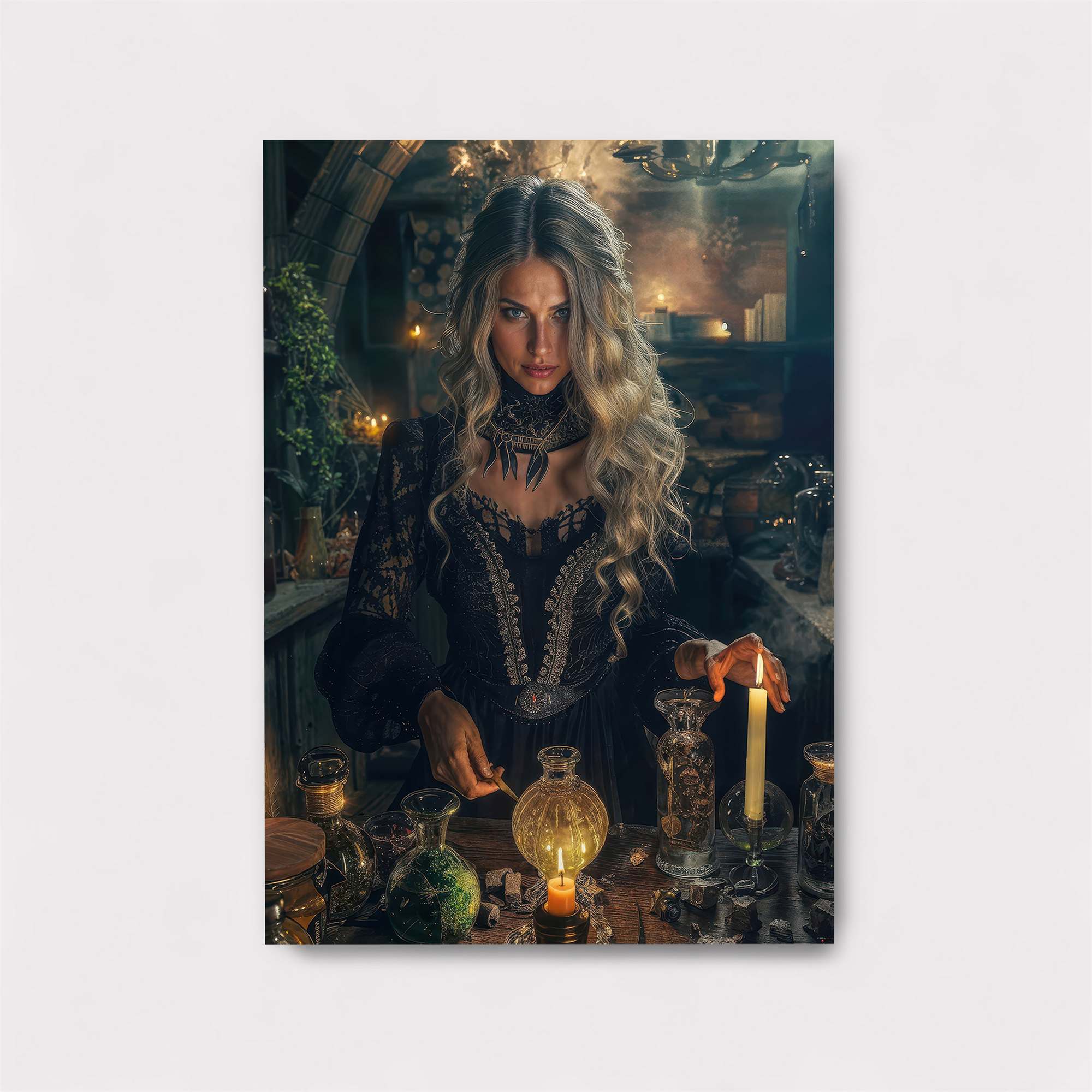 Witch Enigma Safe Wall Magnetic / M