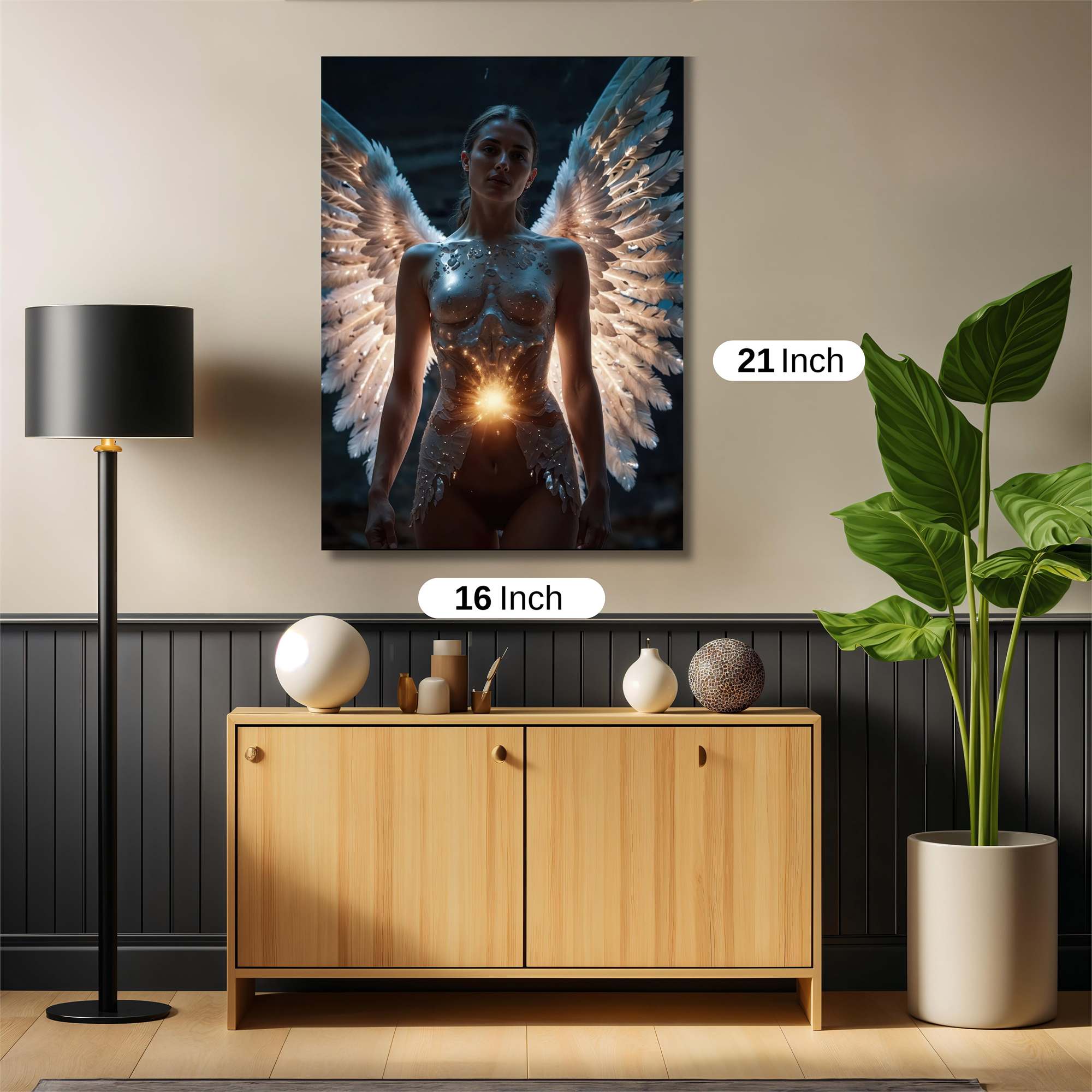Angel Radiant Safe Wall Magnetic / M