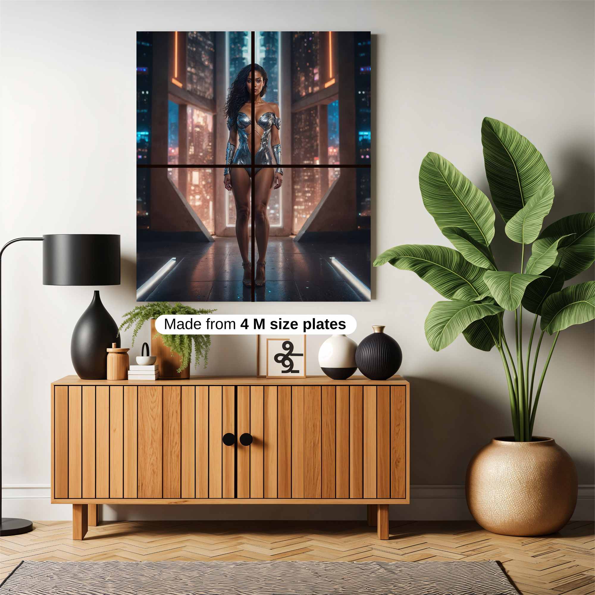 Cyber Enigma Safe Wall Magnetic / M