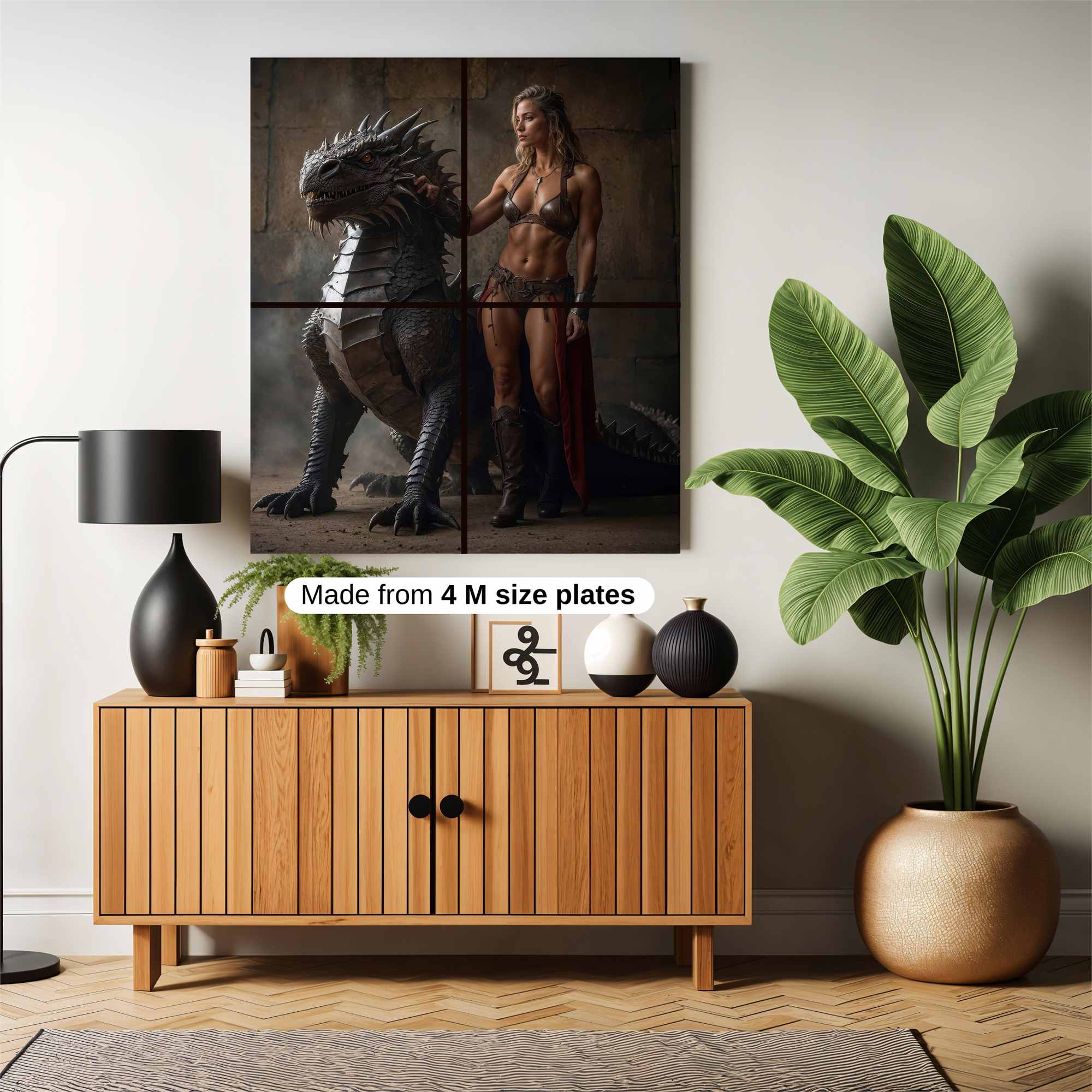 Dragon Valor Safe Wall Magnetic / M