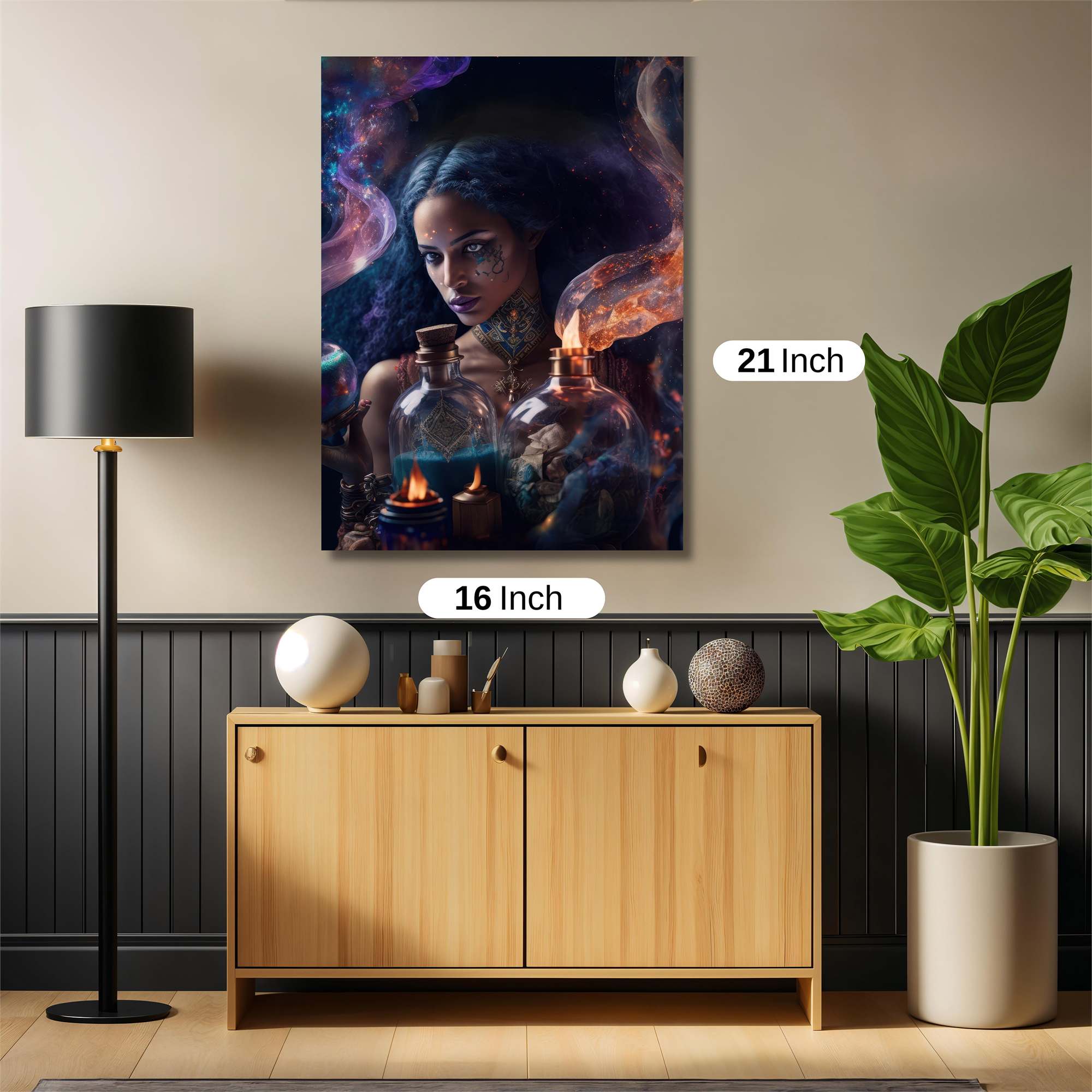 Mystic Enchantress Safe Wall Magnetic / M