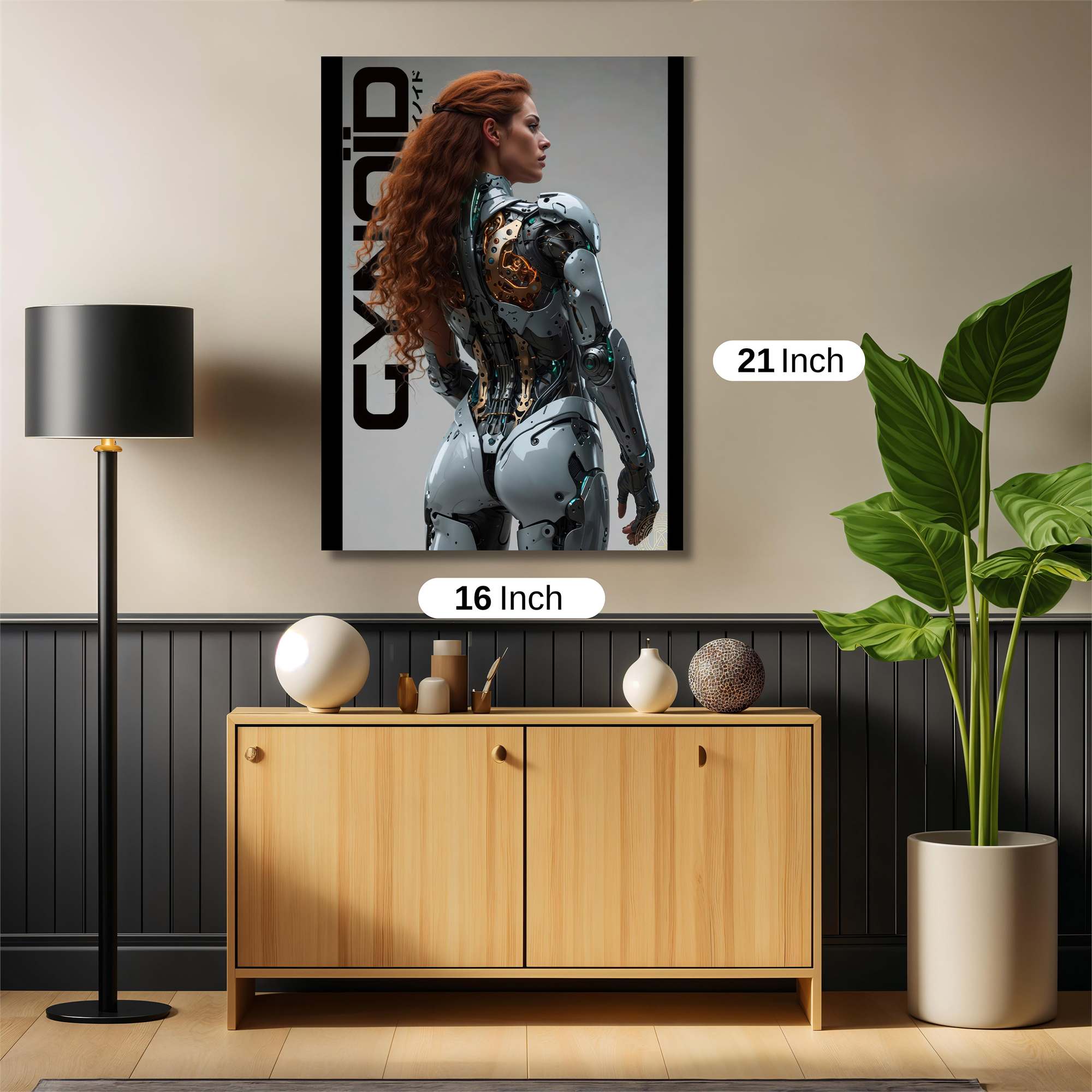 Cyborg Serenity Safe Wall Magnetic / M