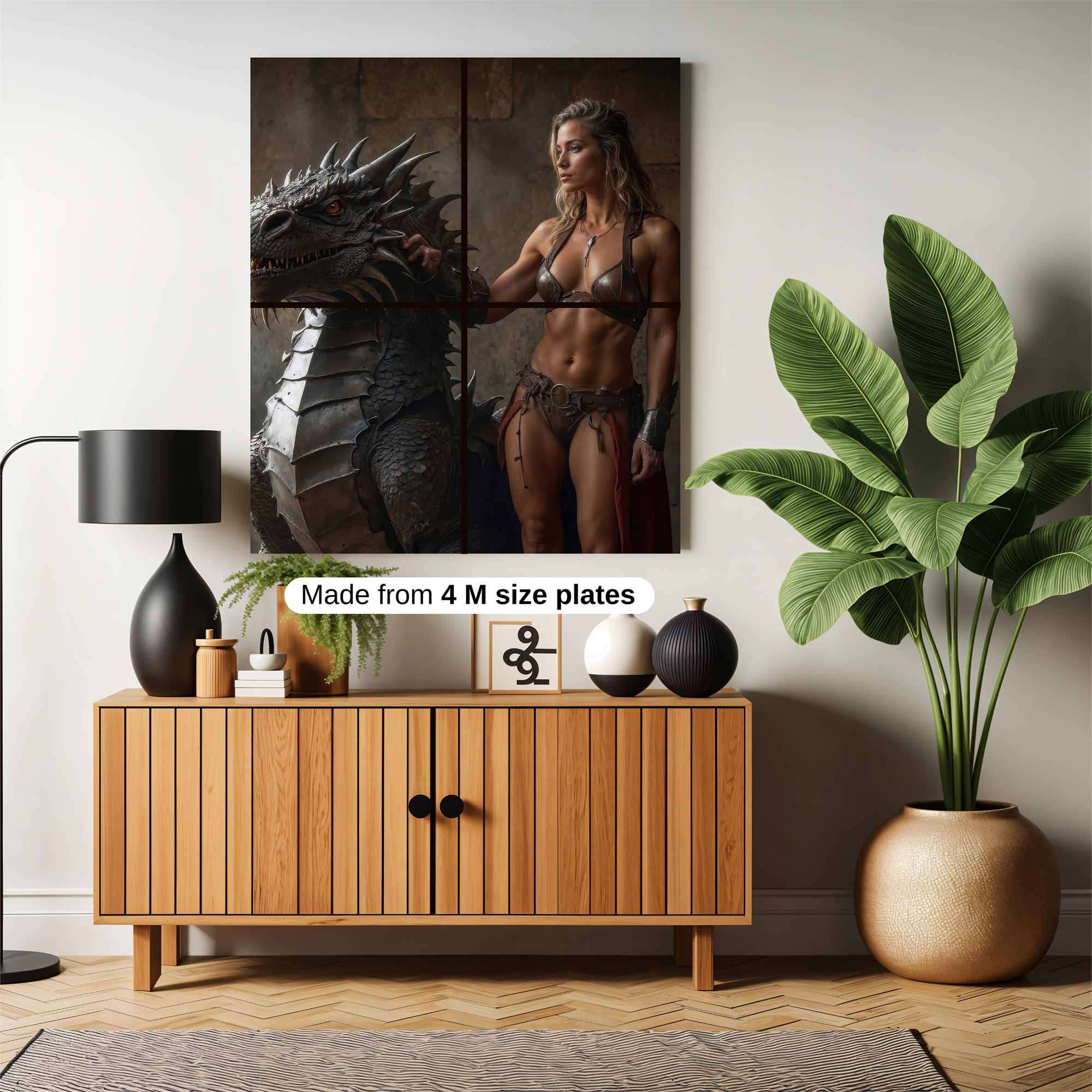 Dragon Valor Safe Wall Magnetic / M