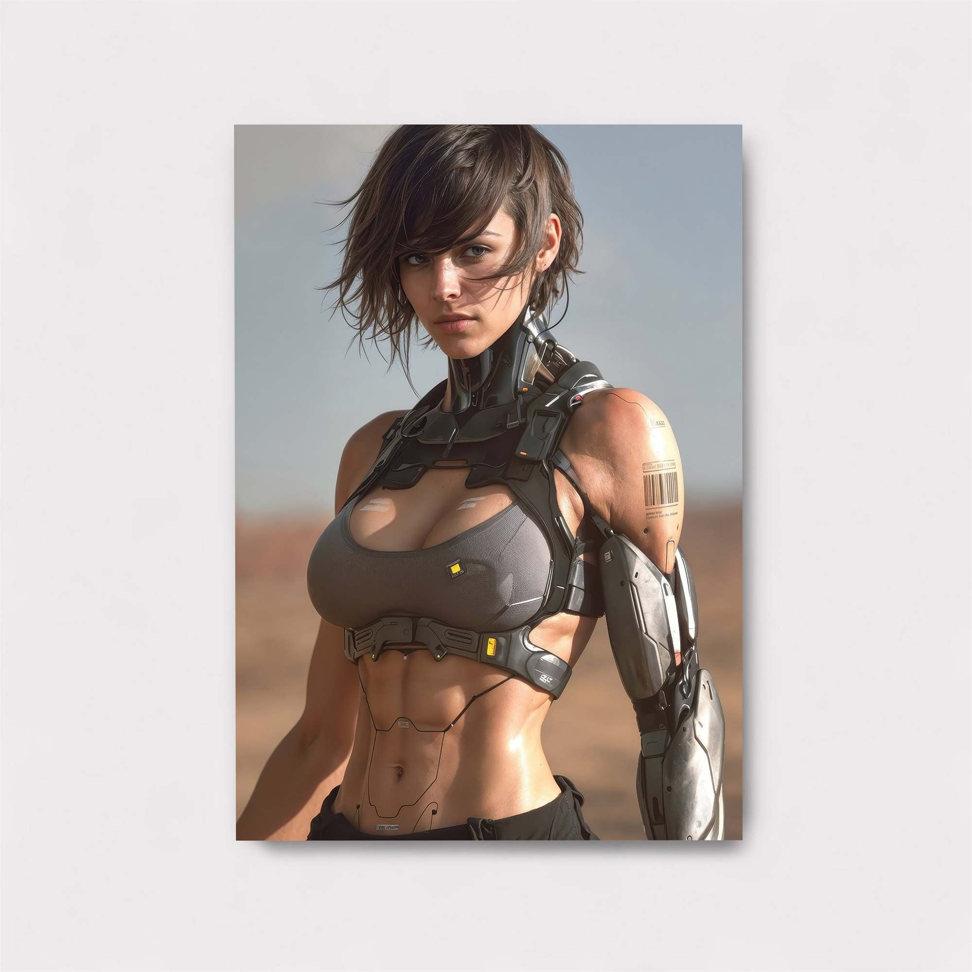 Cyber Warrior Safe Wall Magnetic / M