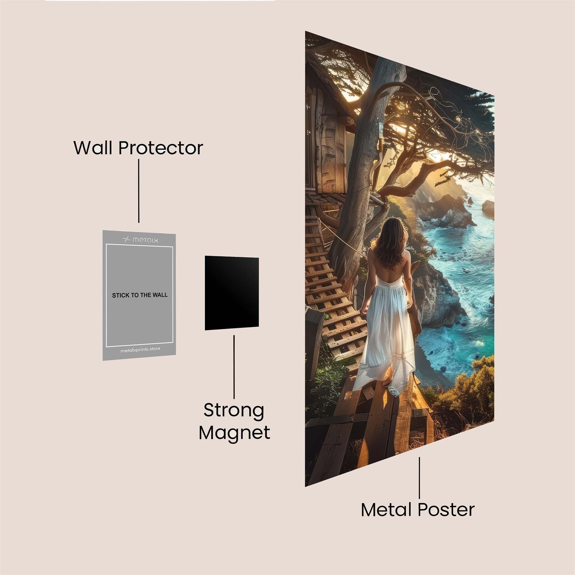 Serenity Haven Safe Wall Magnetic / M