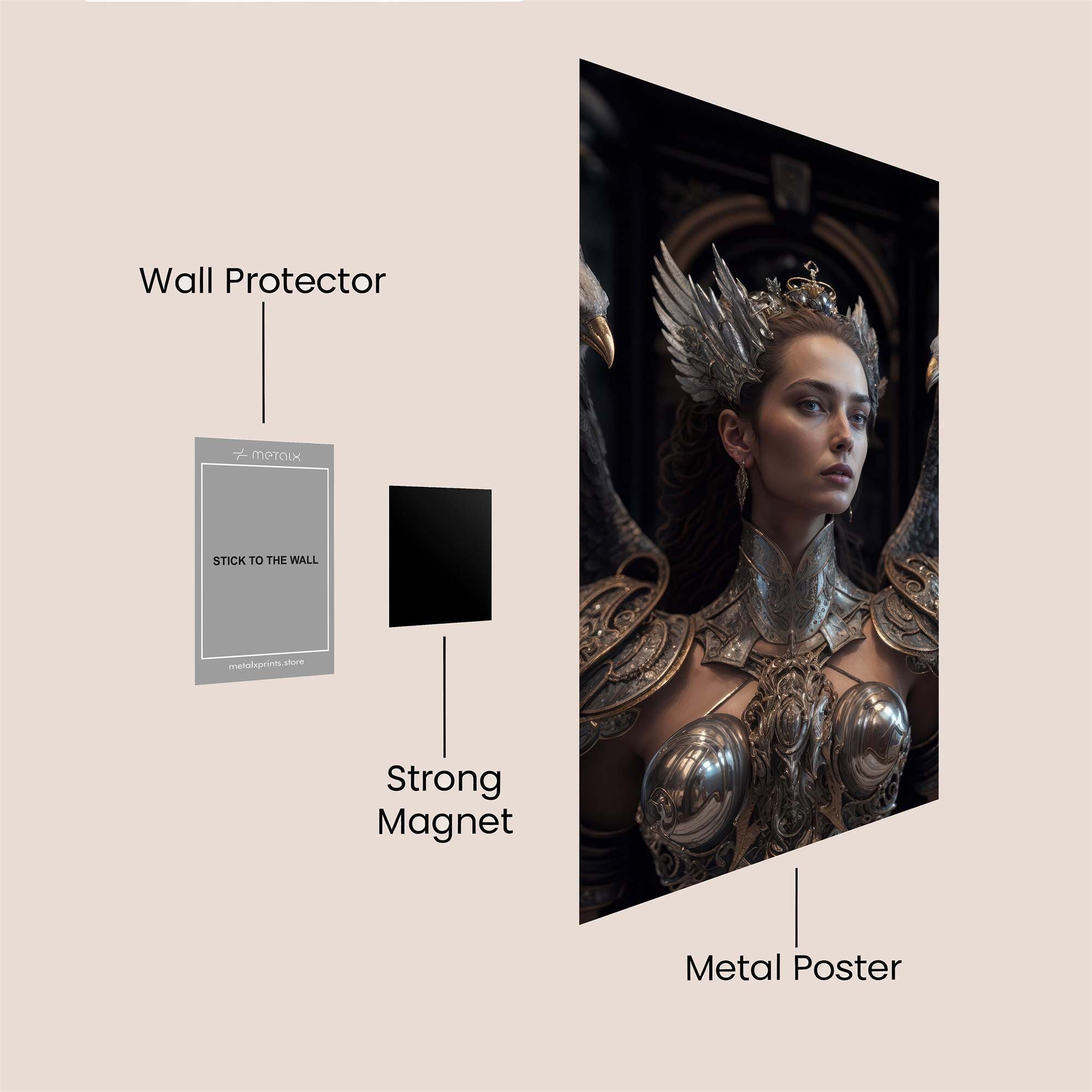 Eagle Empress Safe Wall Magnetic / M