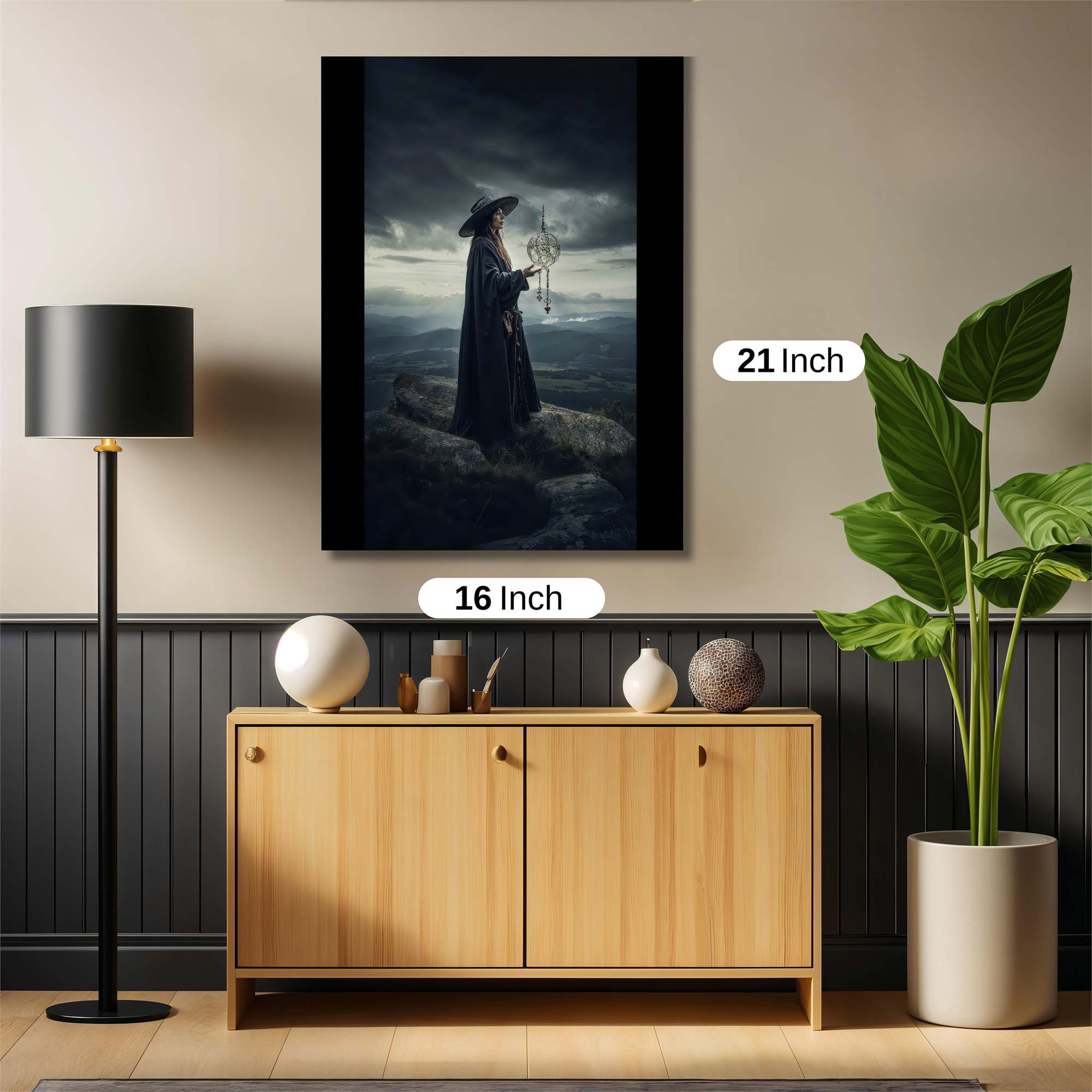Sorceress Serene Safe Wall Magnetic / M