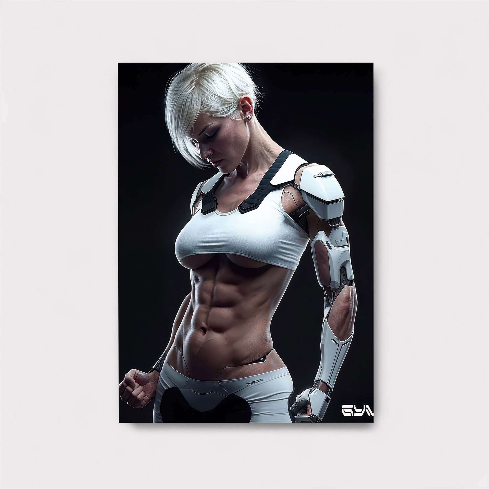 Cyber Siren Safe Wall Magnetic / M