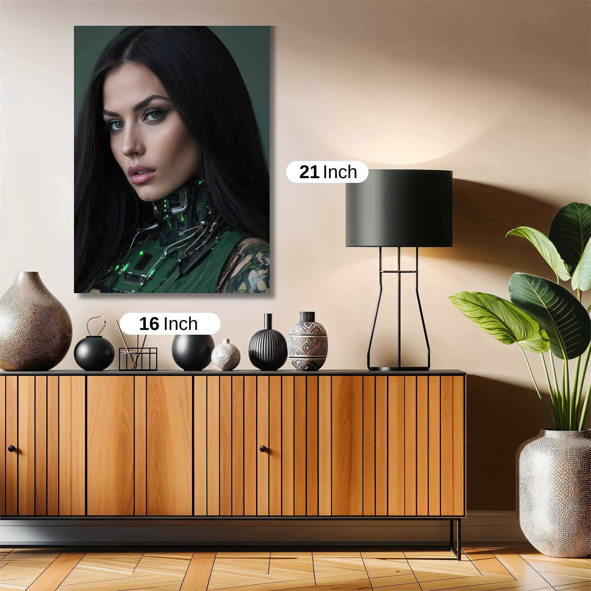 Cyber Enigma Safe Wall Magnetic / M