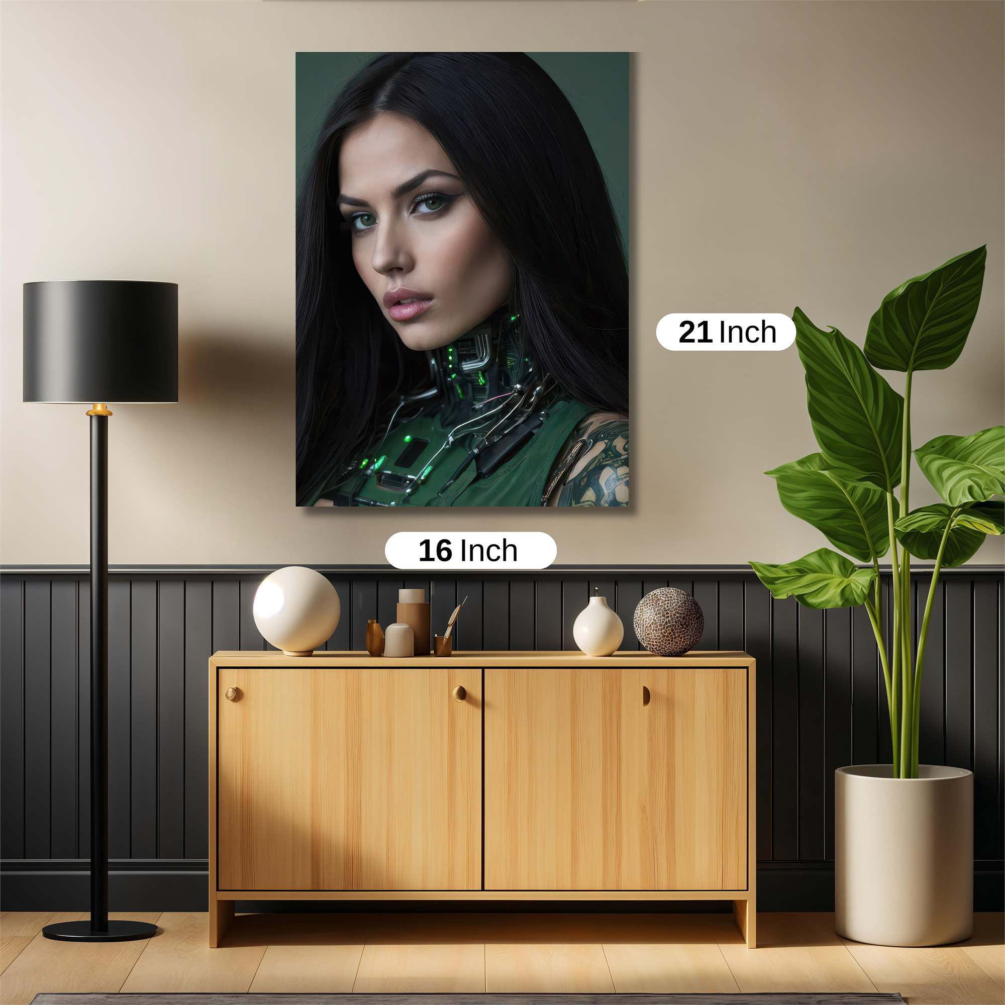 Cyber Enigma Safe Wall Magnetic / M