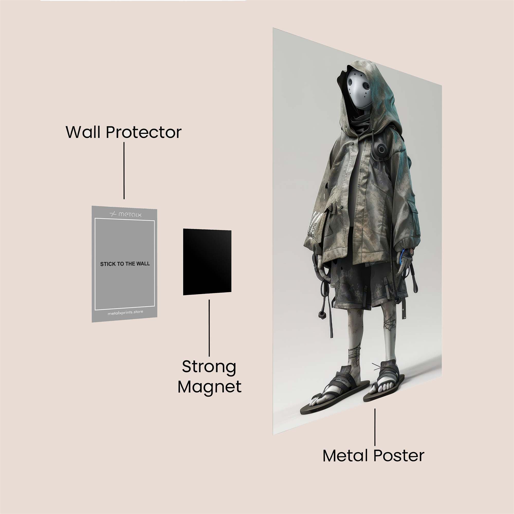 Drifter Serenity Safe Wall Magnetic / M