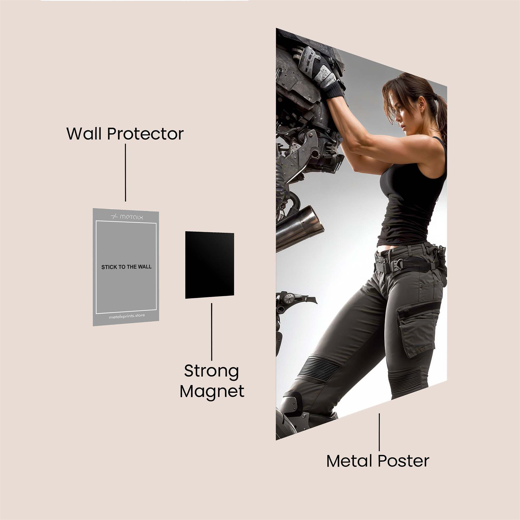 Connor Focused Safe Wall Magnetic / M