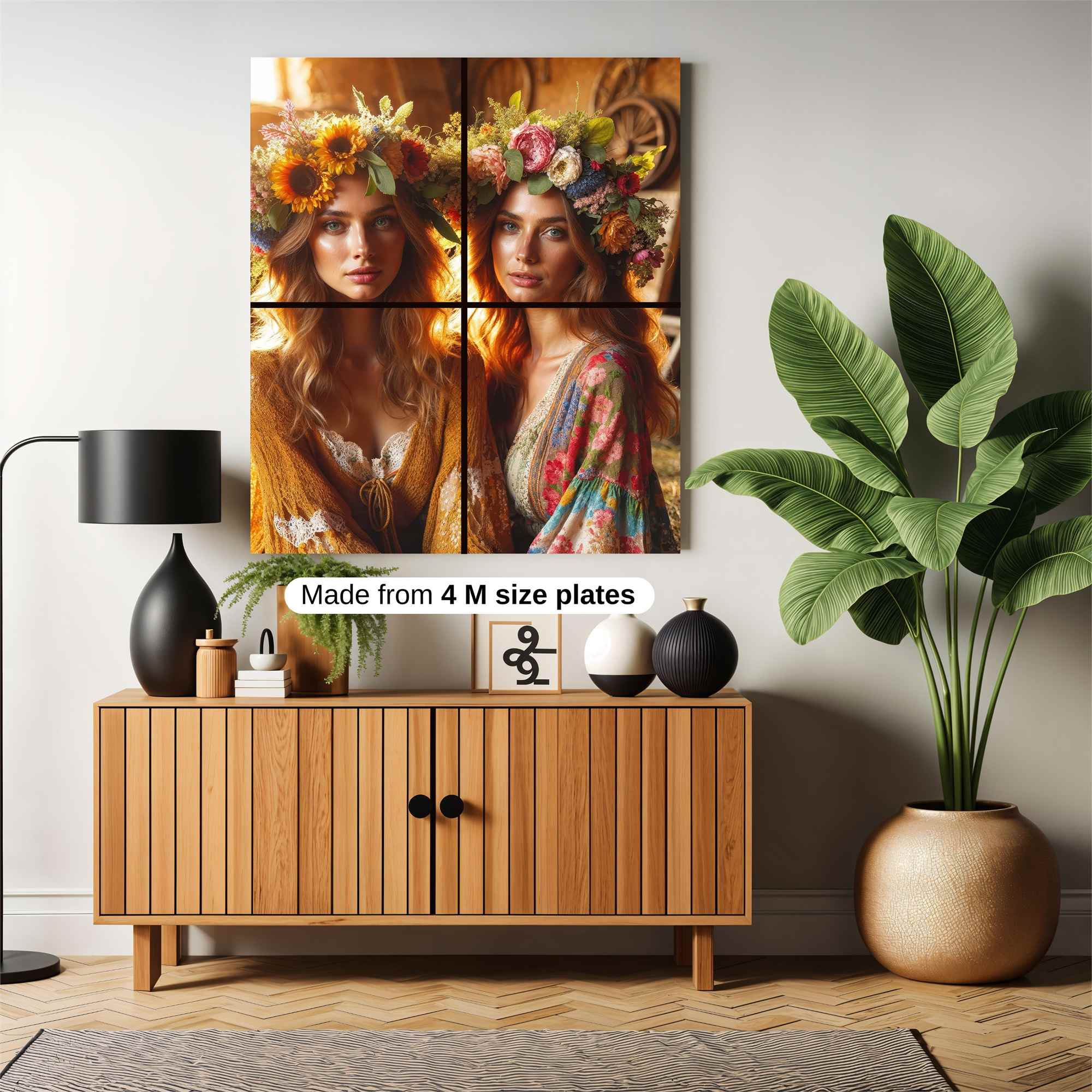 Sunflower Serenity Safe Wall Magnetic / M