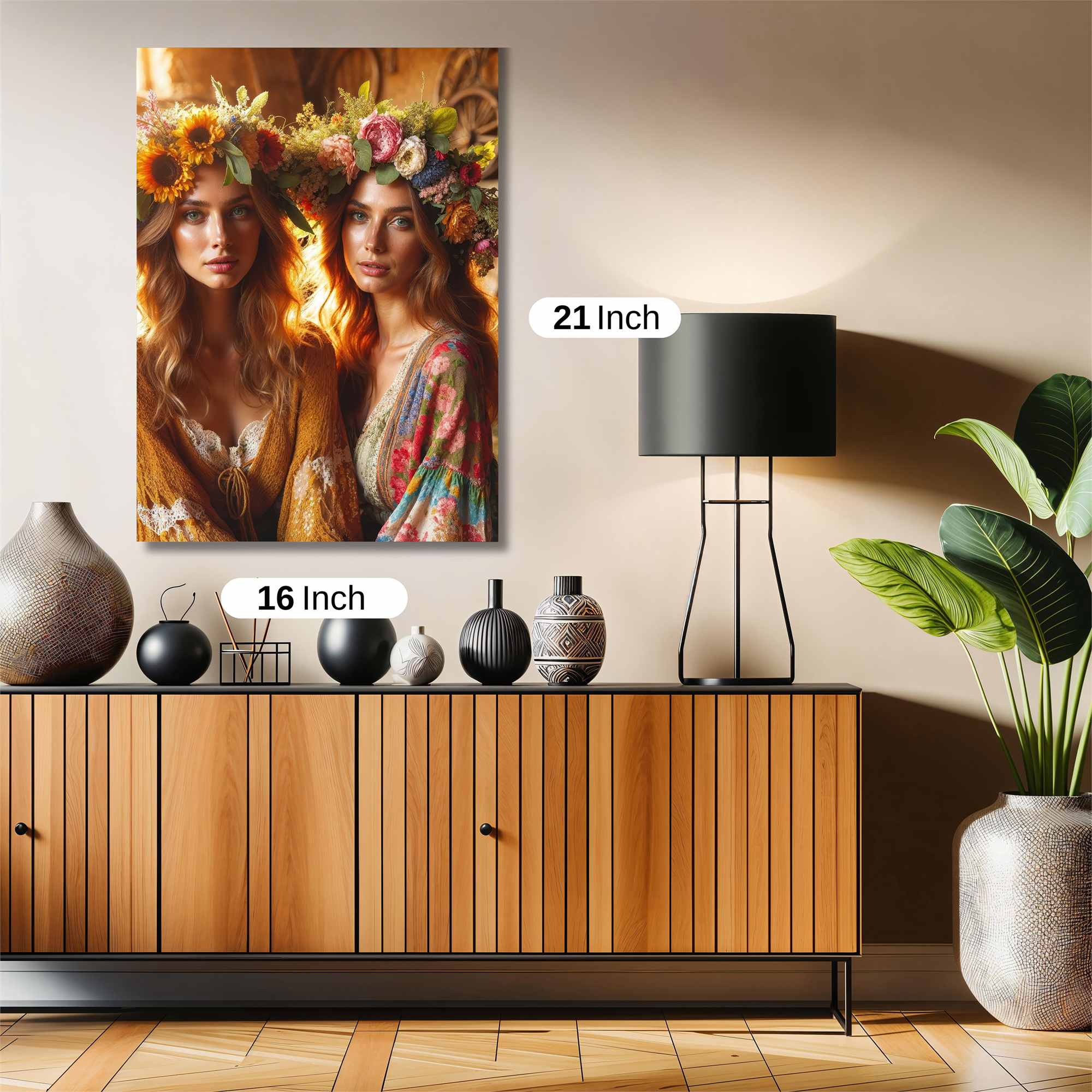 Sunflower Serenity Safe Wall Magnetic / M