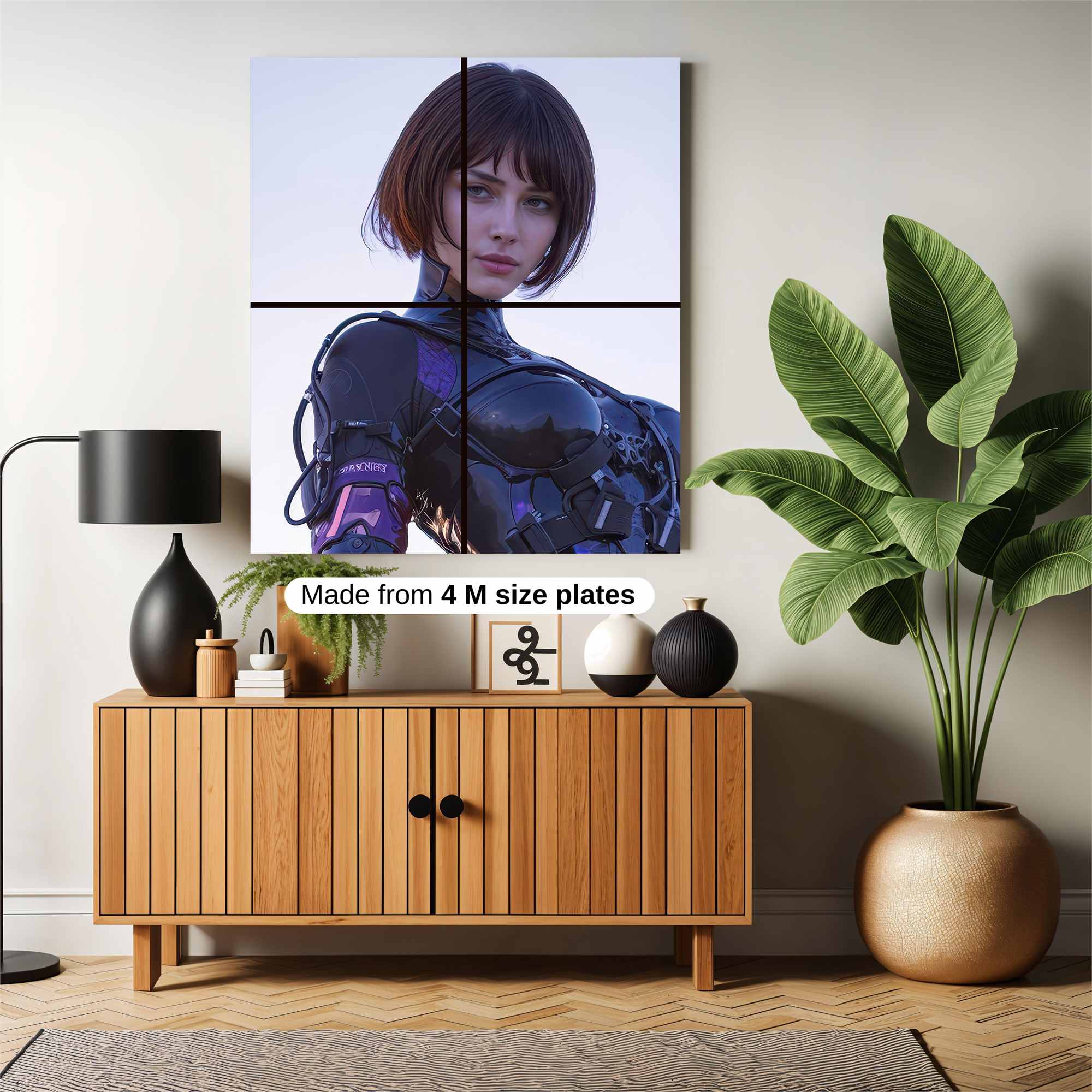 Motoko Serene Safe Wall Magnetic / M