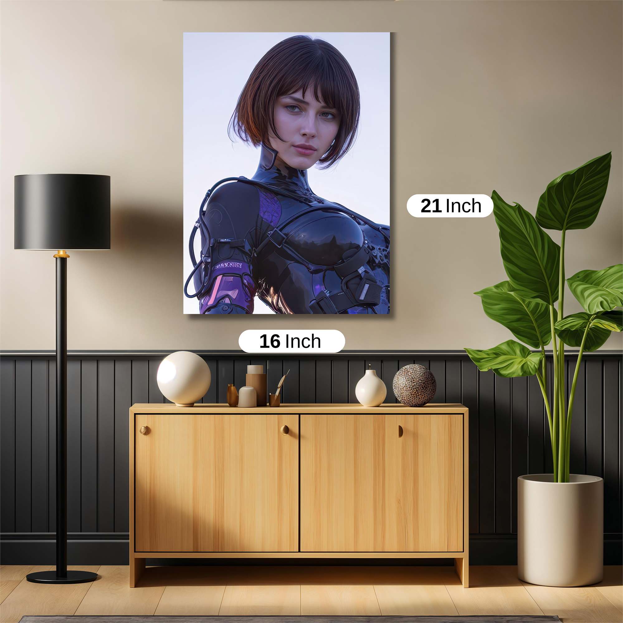 Motoko Serene Safe Wall Magnetic / M