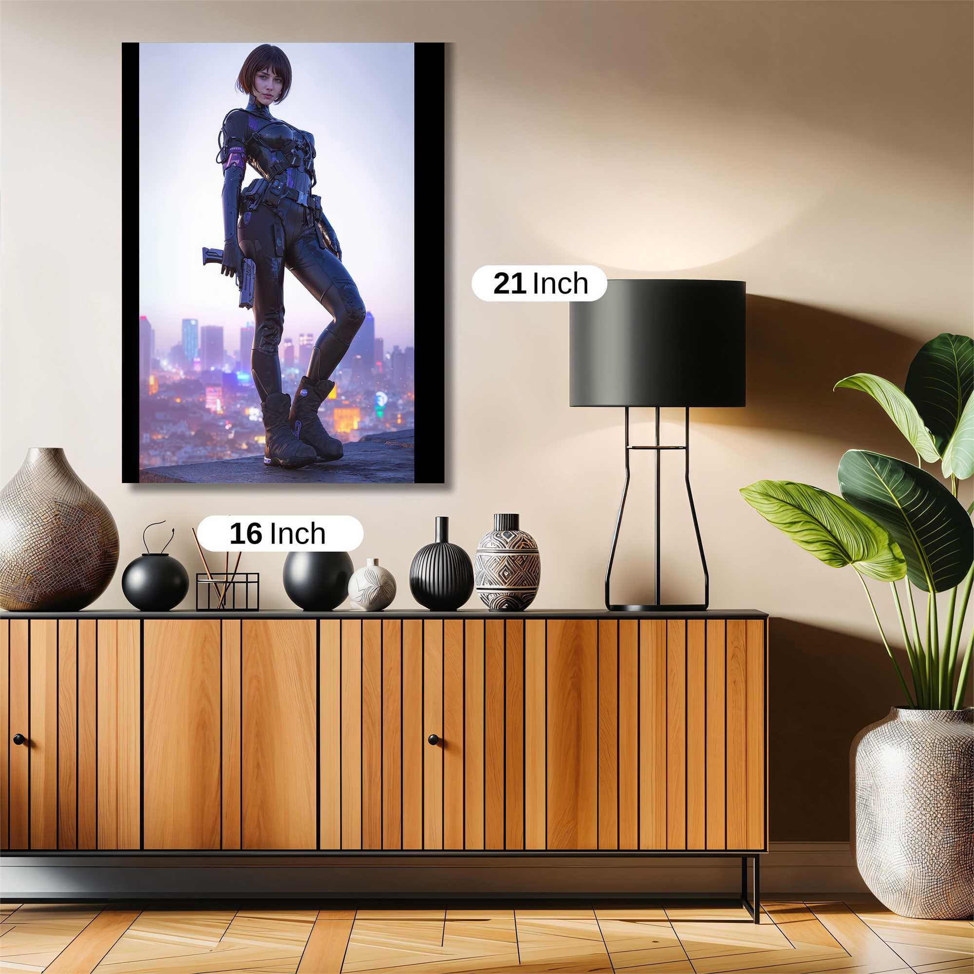 Cyberpunk Serenity Safe Wall Magnetic / M