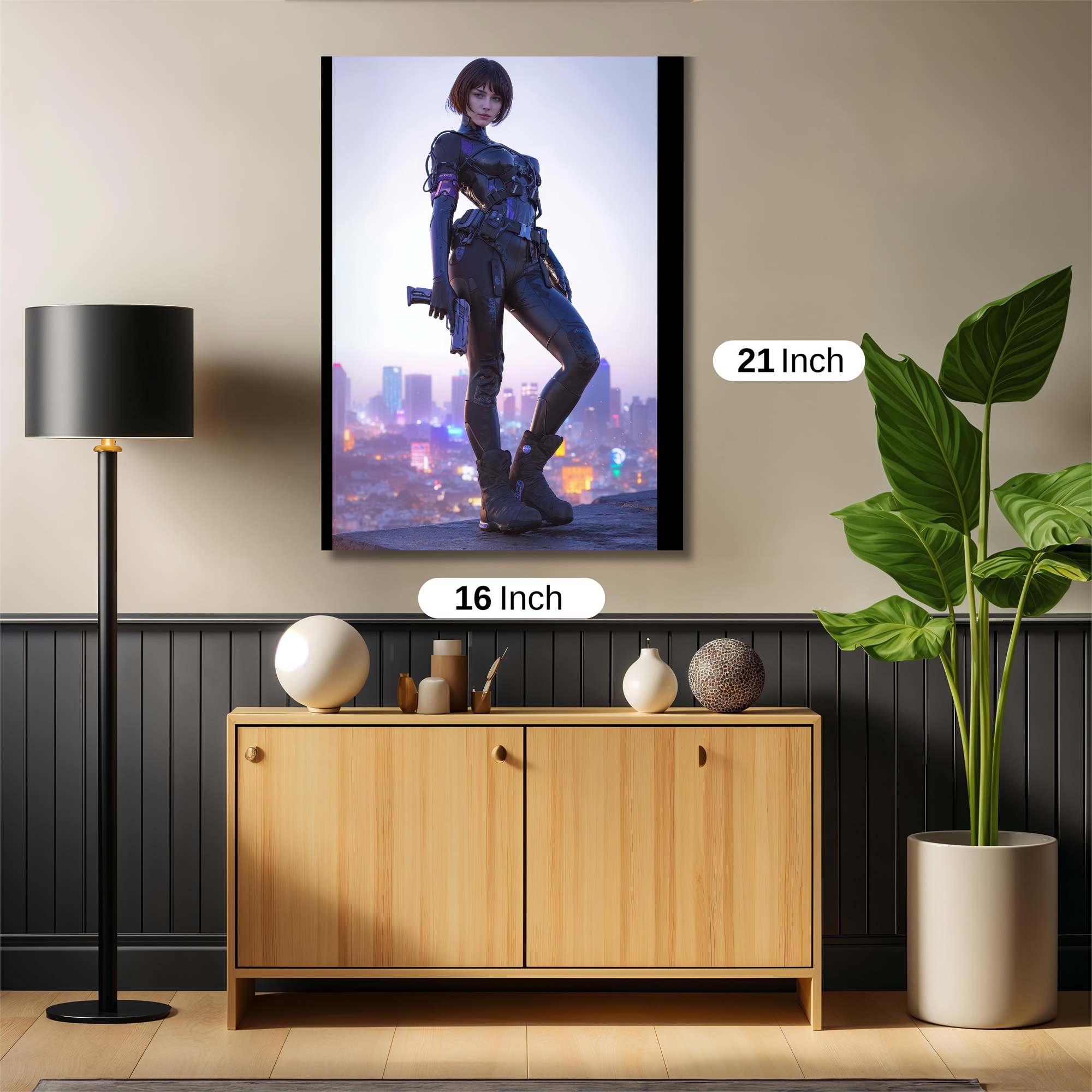 Cyberpunk Serenity Safe Wall Magnetic / M