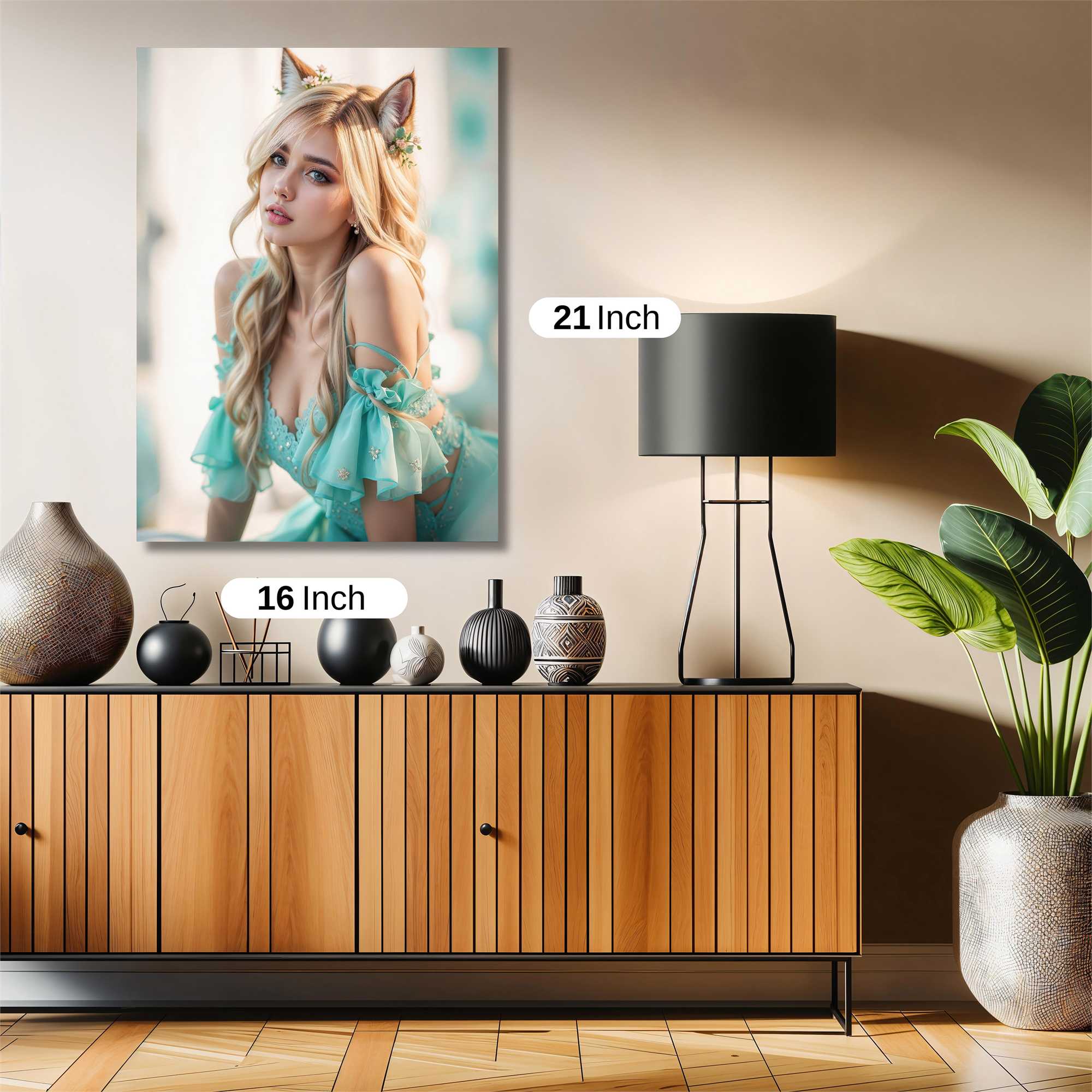 Feline Enchantment Safe Wall Magnetic / M