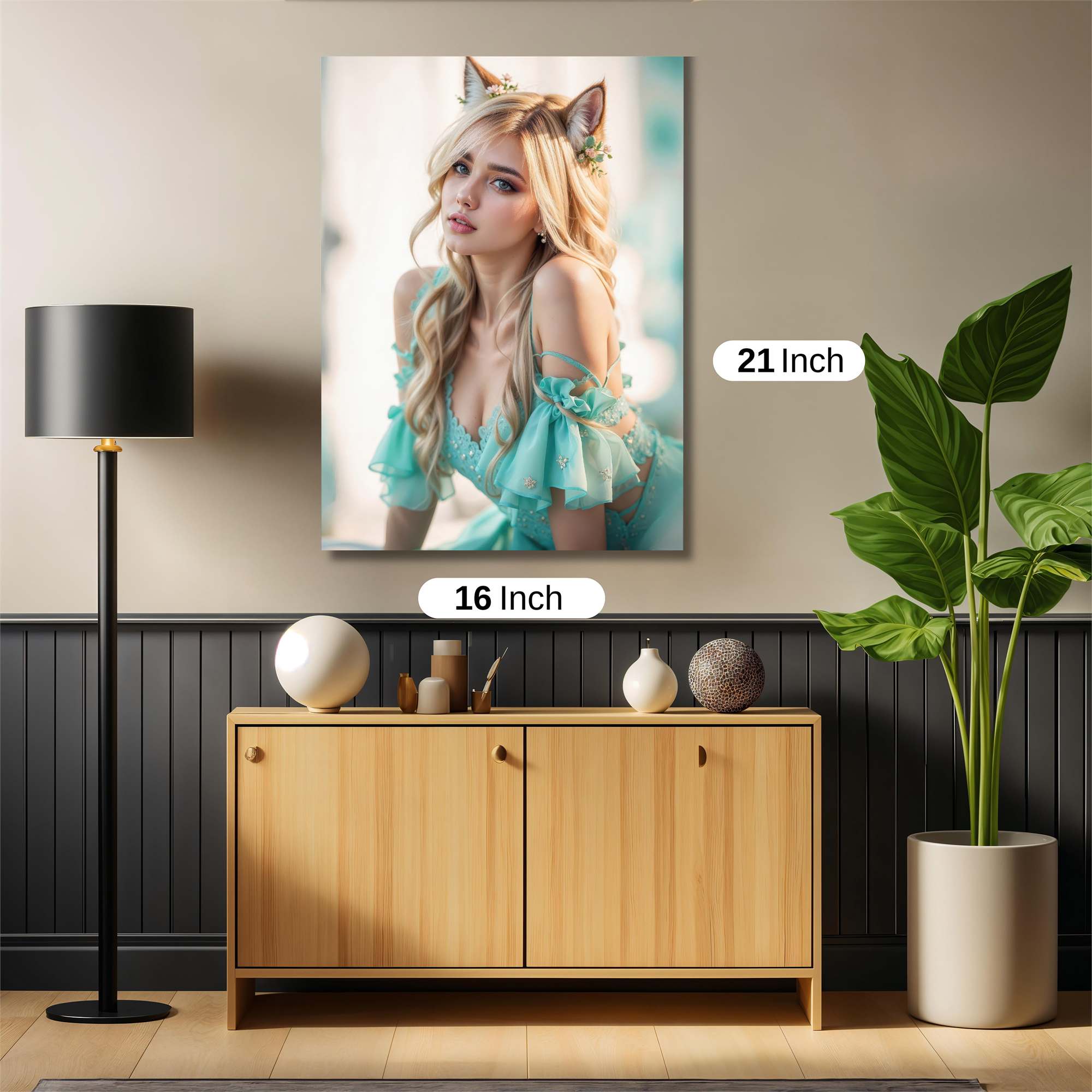 Feline Enchantment Safe Wall Magnetic / M