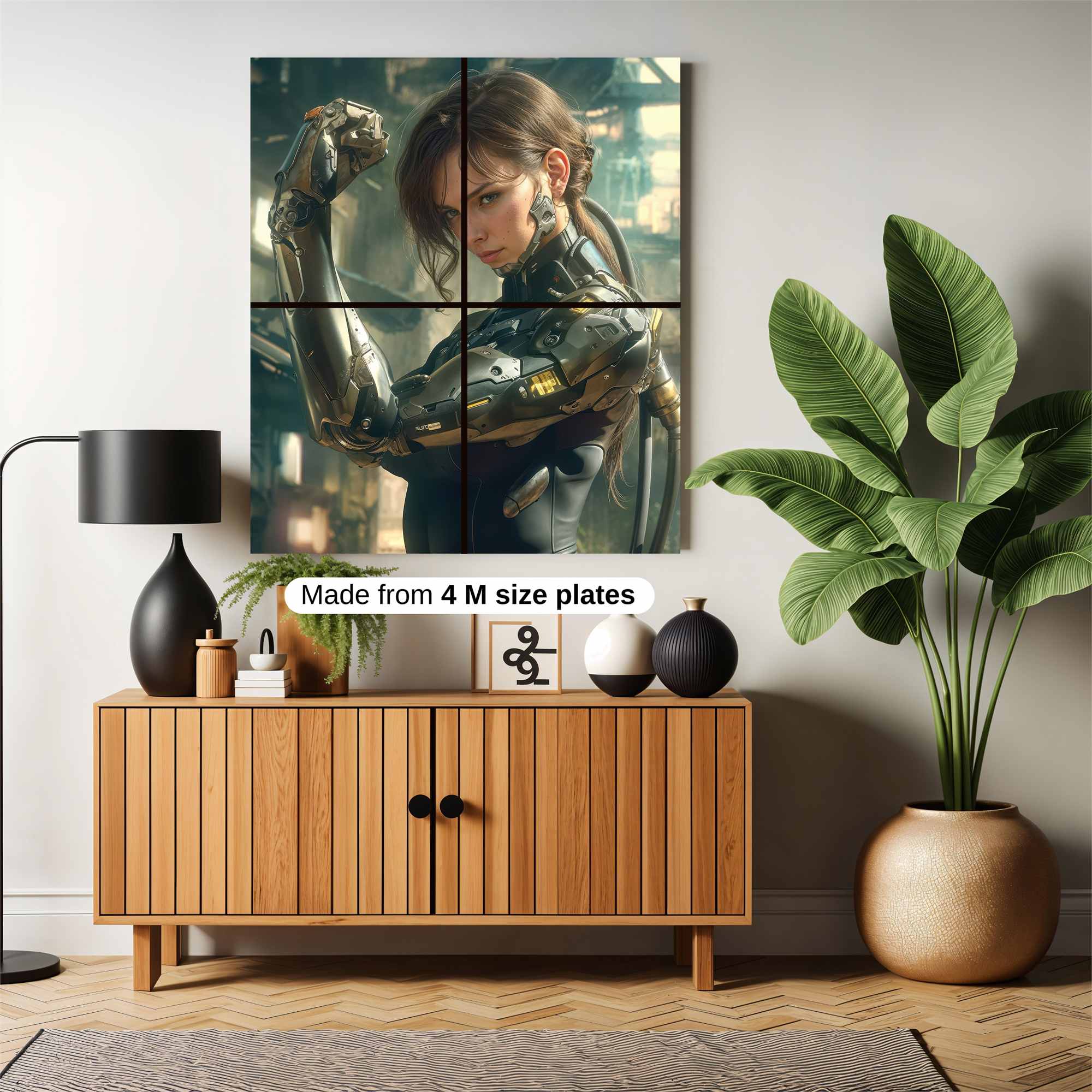 Cyber Rebel Safe Wall Magnetic / M