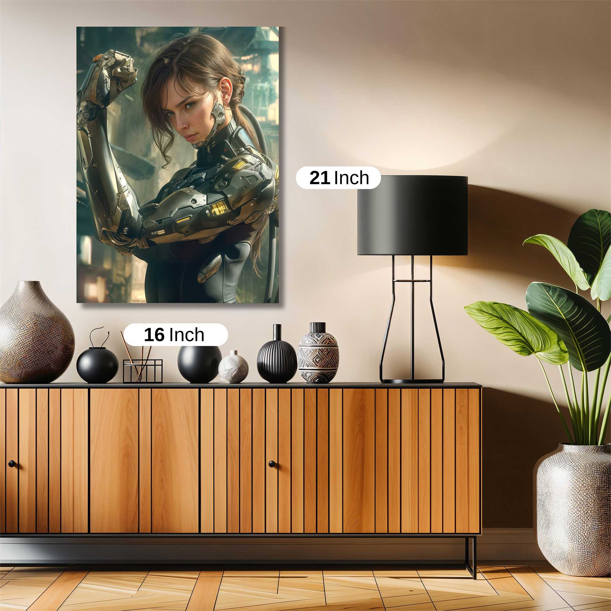 Cyber Rebel Safe Wall Magnetic / M